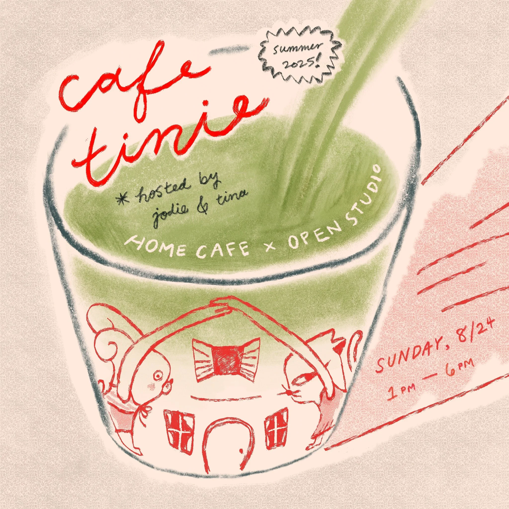 cafe tinie flyer