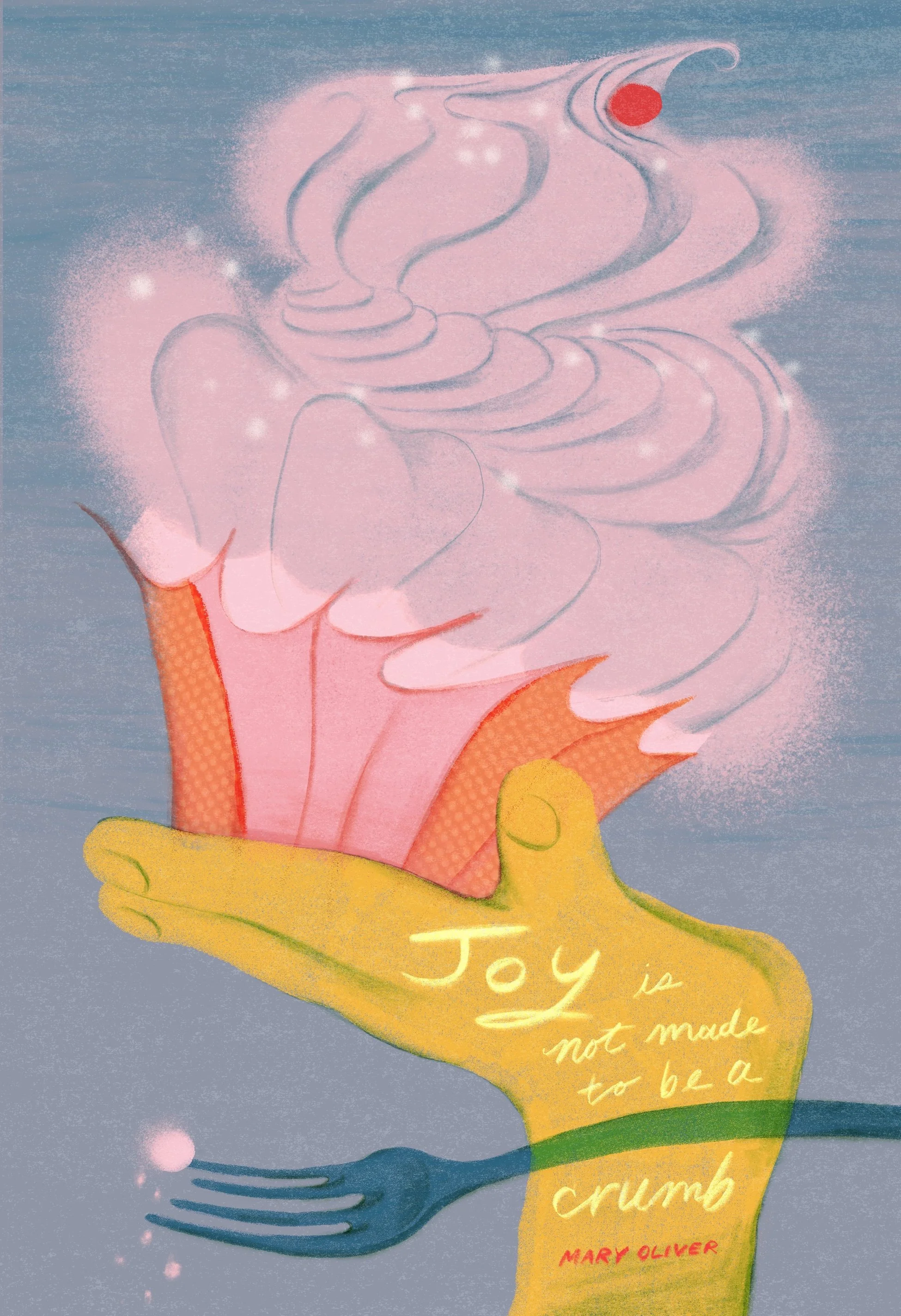 Mary Oliver poster