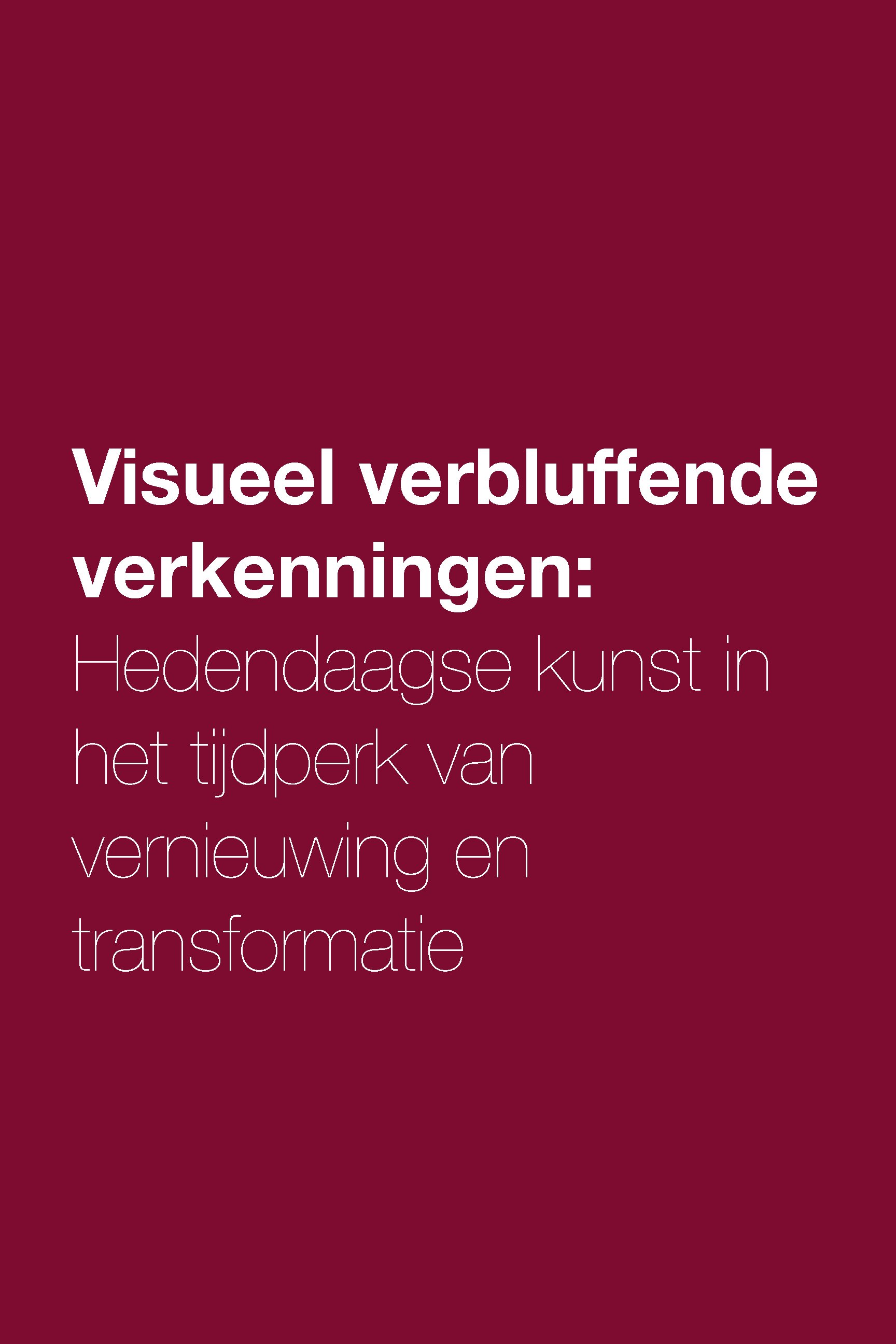 Ontdek een wereld van visueel verbluffende verkenningen in deze baanbrekende tentoonstelling die hedendaagse kunst en esthetische innovatie viert. Ervaar de diepgaande gelaagdheid van expressieve en conceptuele werken van visionaire kunstenaars die d