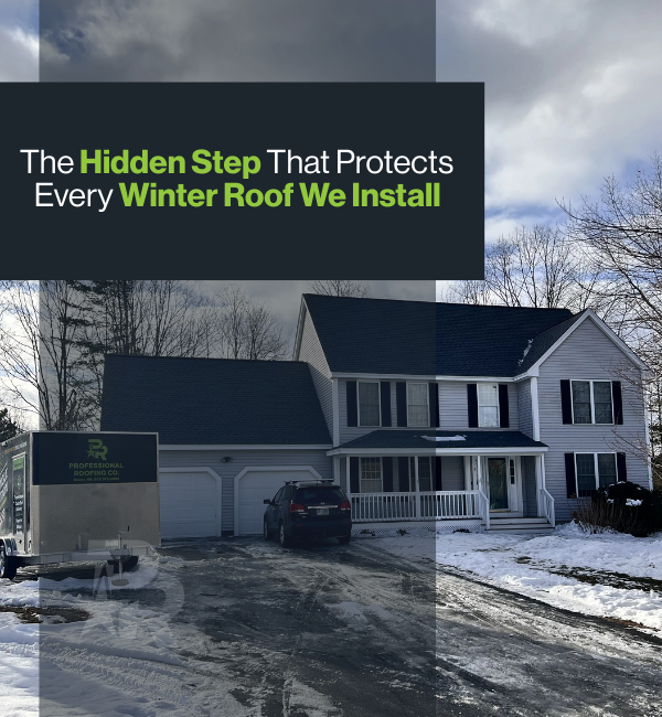The Hidden Step That Protects Every Winter Roof We Install&nbsp;