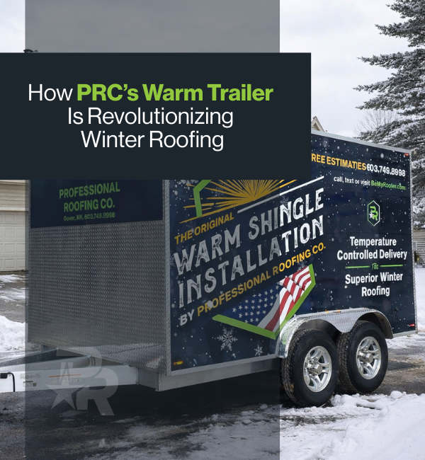 How PRC’s Warm Trailer Is Revolutionizing Winter Roofing
