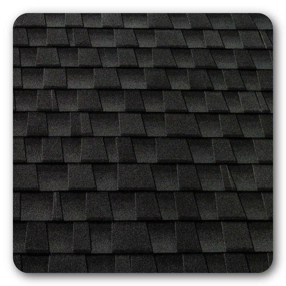 Shingle Swatch GAF HDZ Charcoal