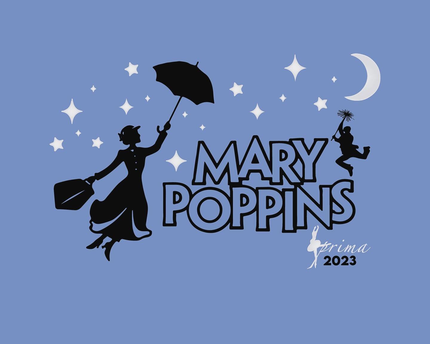 It&rsquo;s Dress Rehearsal day for &ldquo;Mary Poppins&rdquo; Shows 1 and 2! 
🌂#marypoppins #primadancing #dressrehearsal