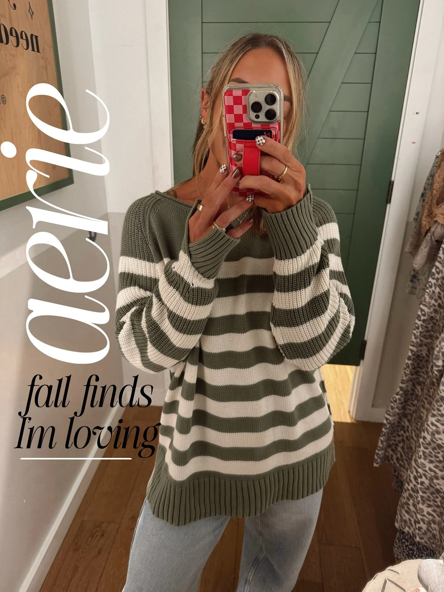 Fall = ALL THE COMFY &amp; COZY vibes in my mind🧸🤎😌 stopped by Aerie &amp; found so many cutie finds! 

Currently ALL on sale through the @shop.ltk app for the Fall sale🍂 Comment YES &amp; I&rsquo;ll dm you my roundup of finds 🖇️ 

#liketkit #ae