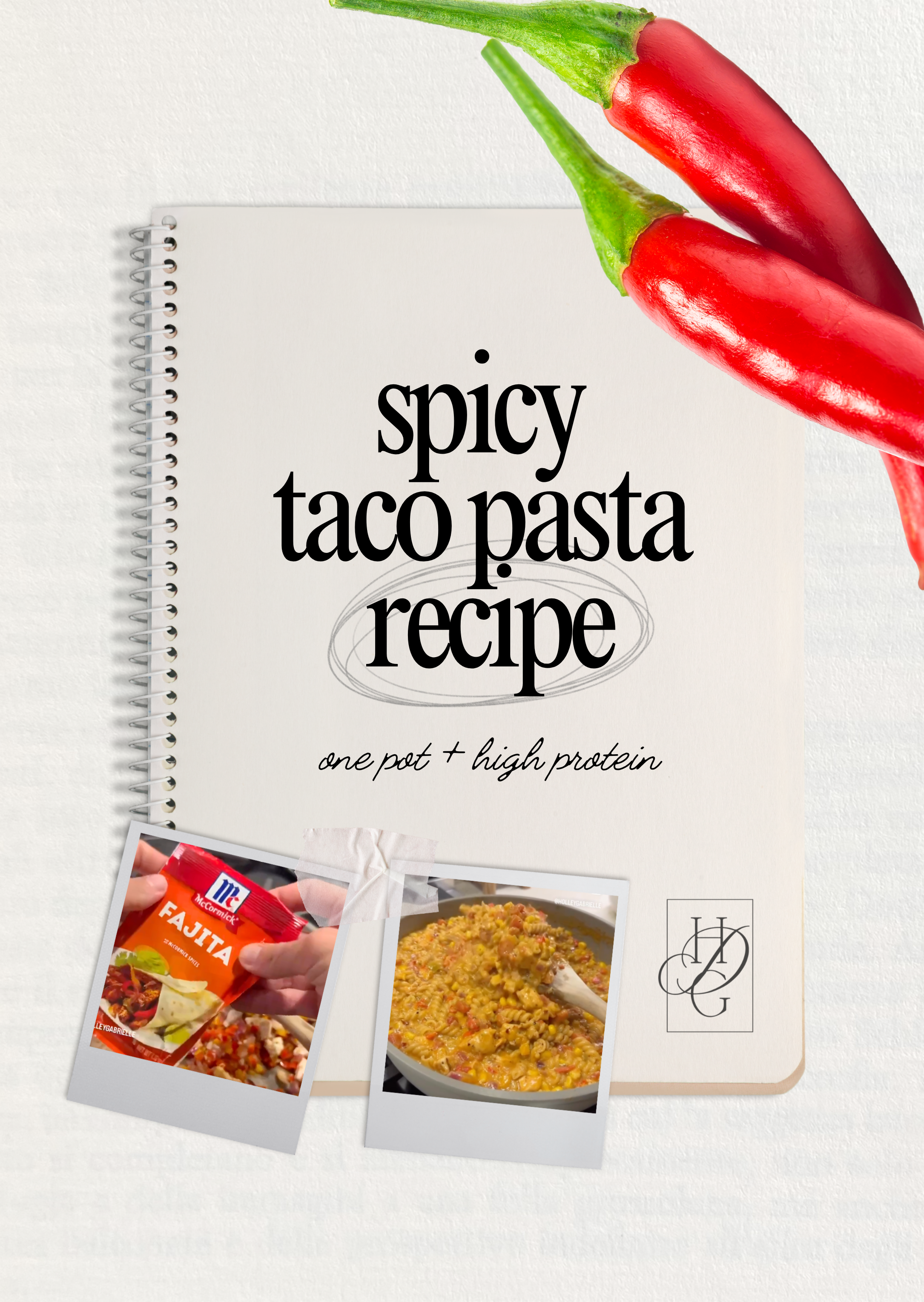 Spicy Taco Pasta 🌶️