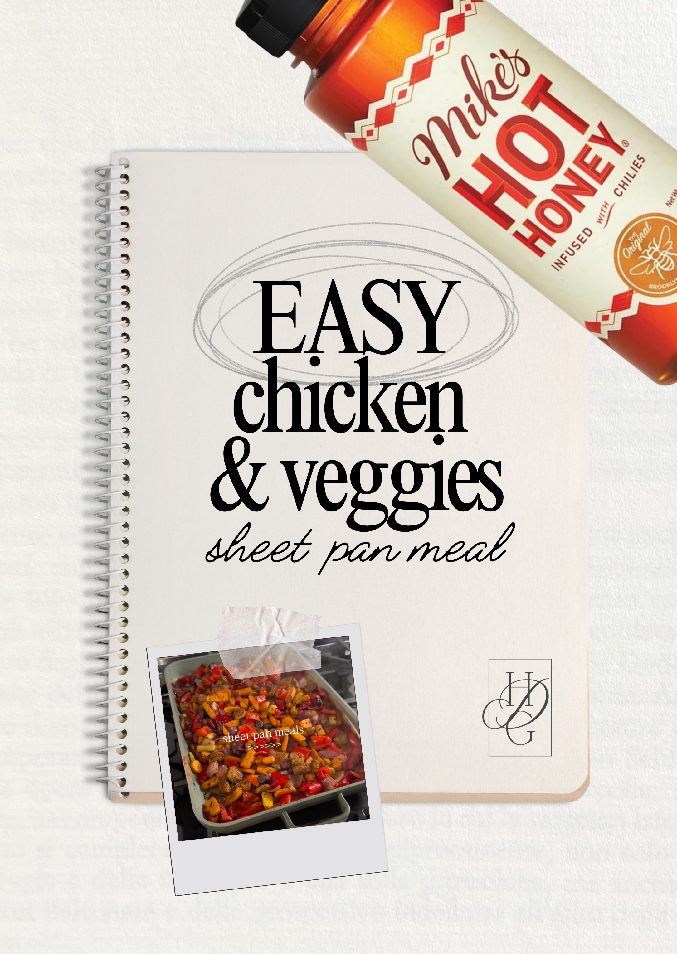 Easy Chicken &amp; Veggies Sheet Pan Meal