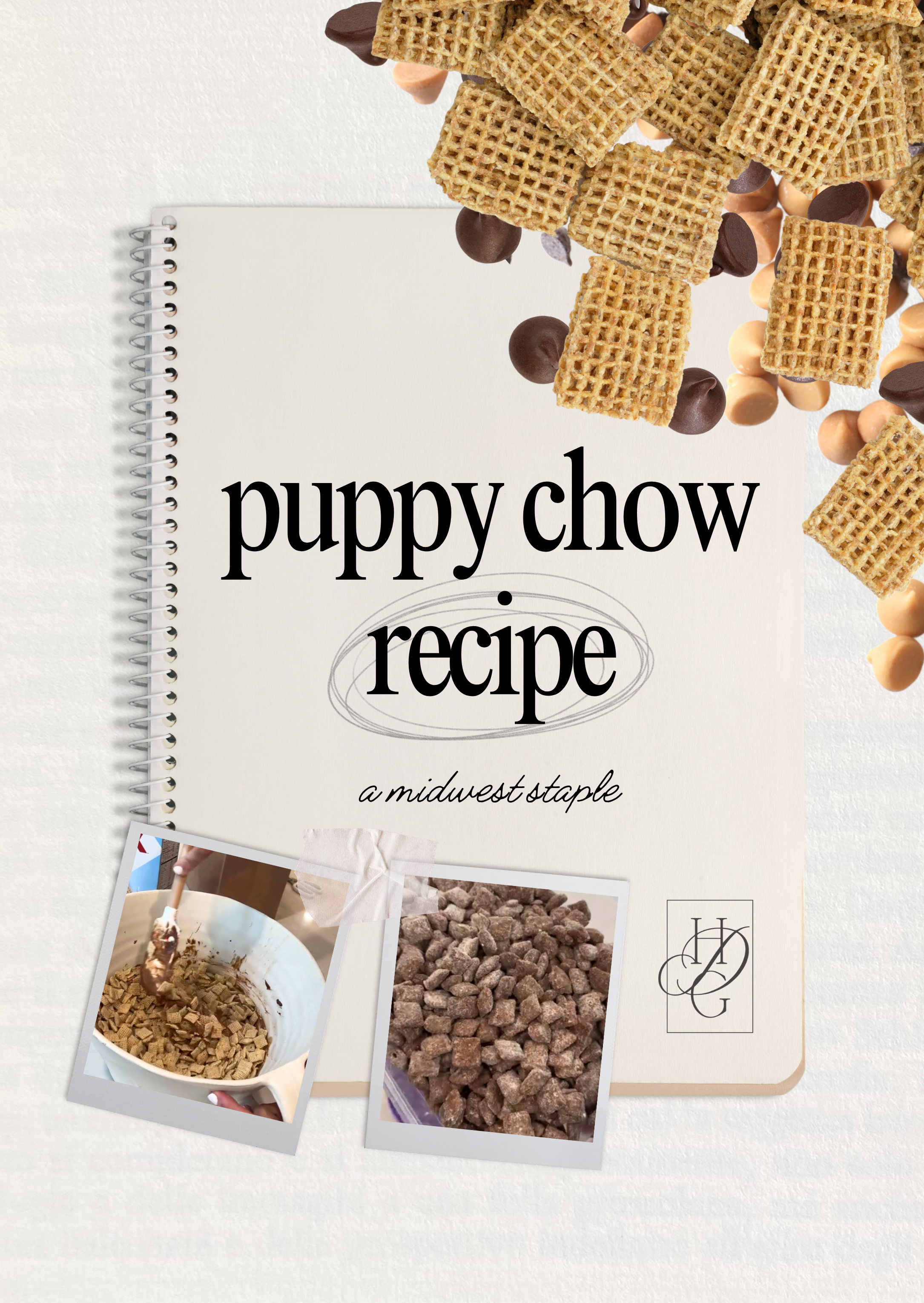 Puppy Chow Recipe 🍫