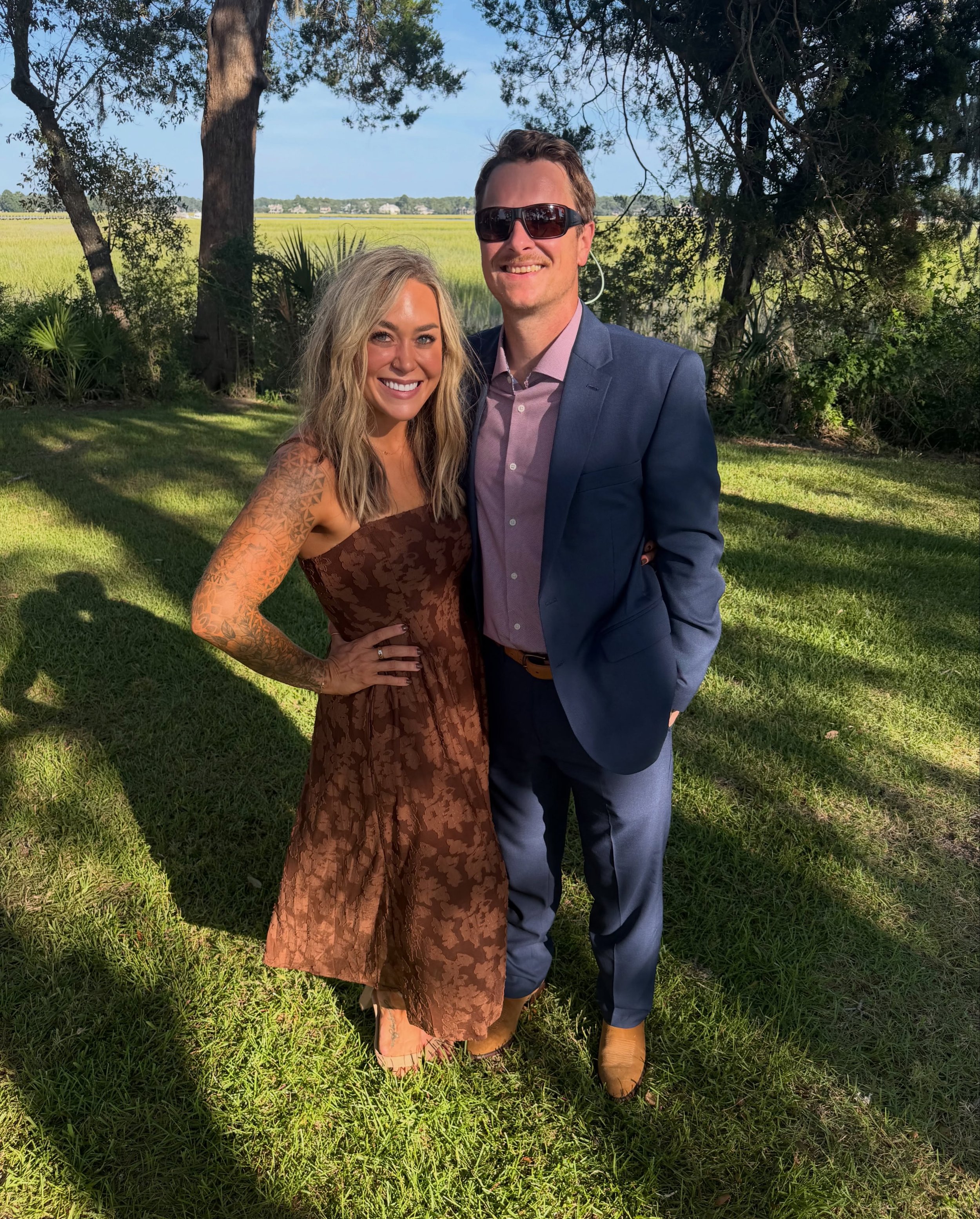 Celebrating love w/ mine🤎🥂