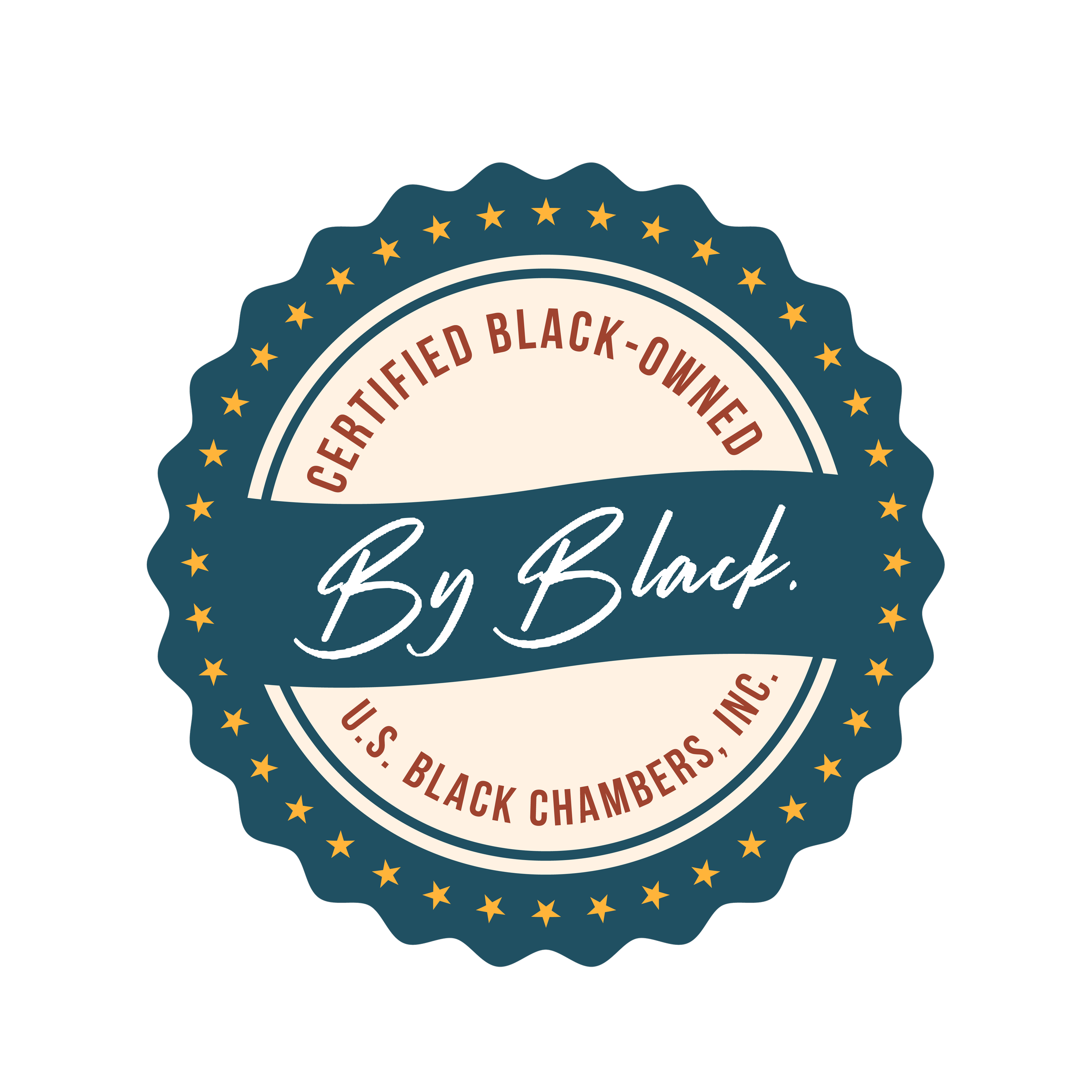 Certified Black Owned by the U.S. Black Chamber of Commerce badge