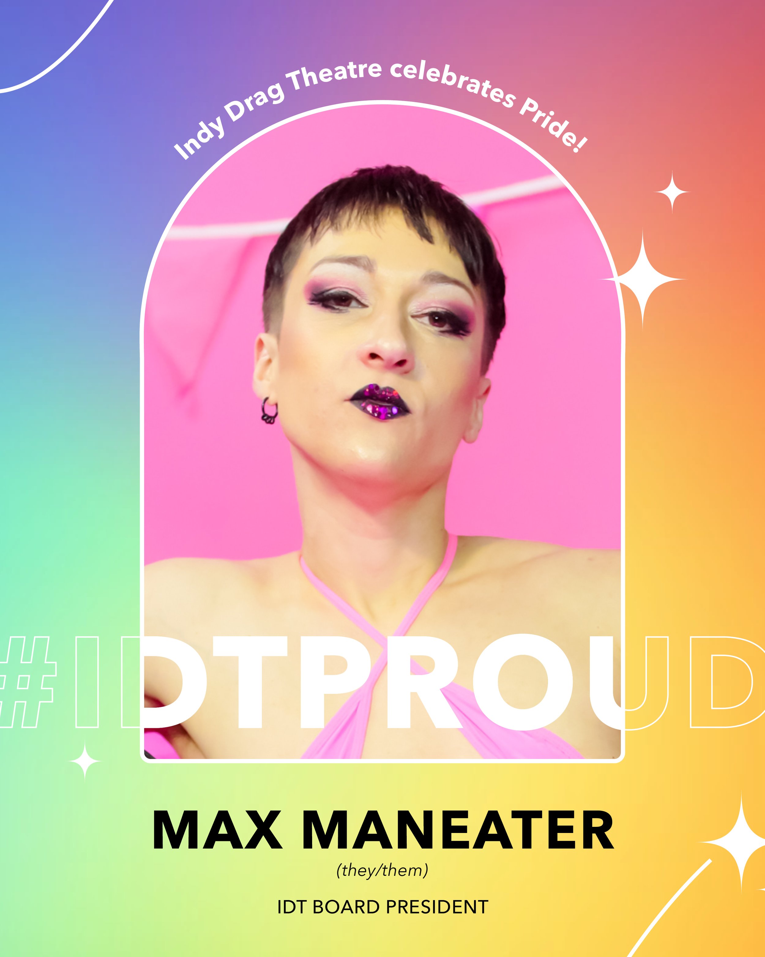 Max Maneater celebrates Pride!