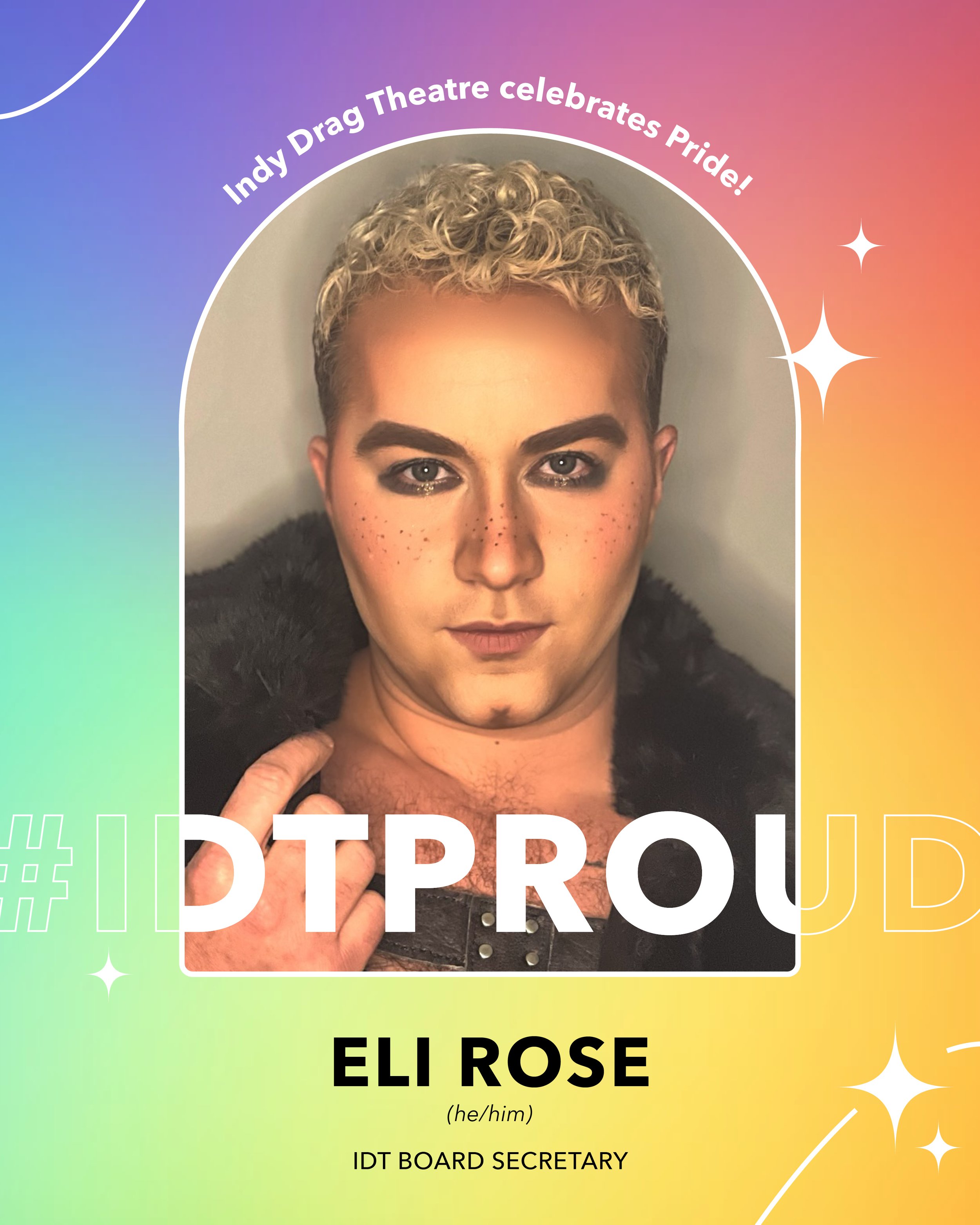 Eli Rose celebrates Pride!