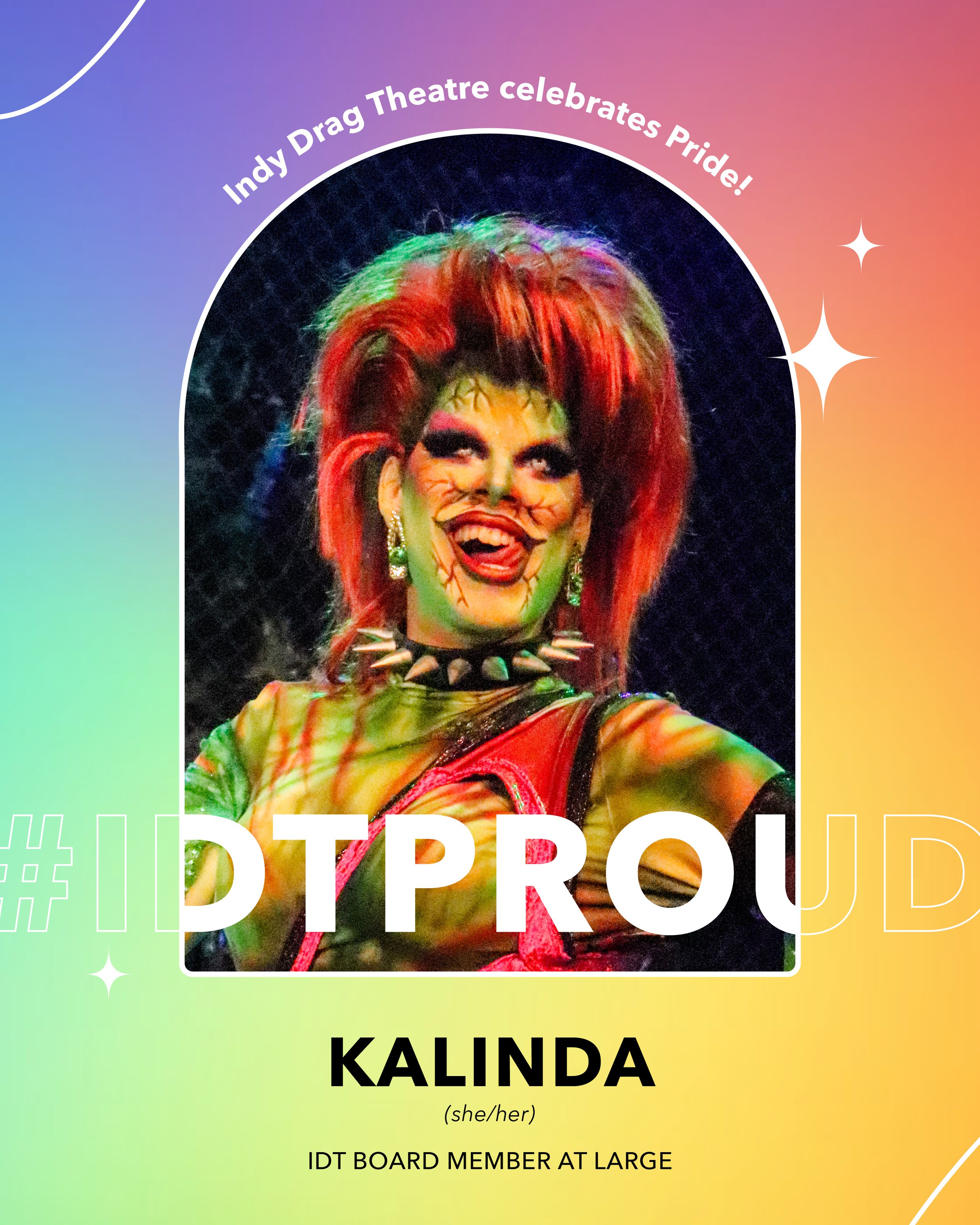 Kalinda celebrates Pride!
