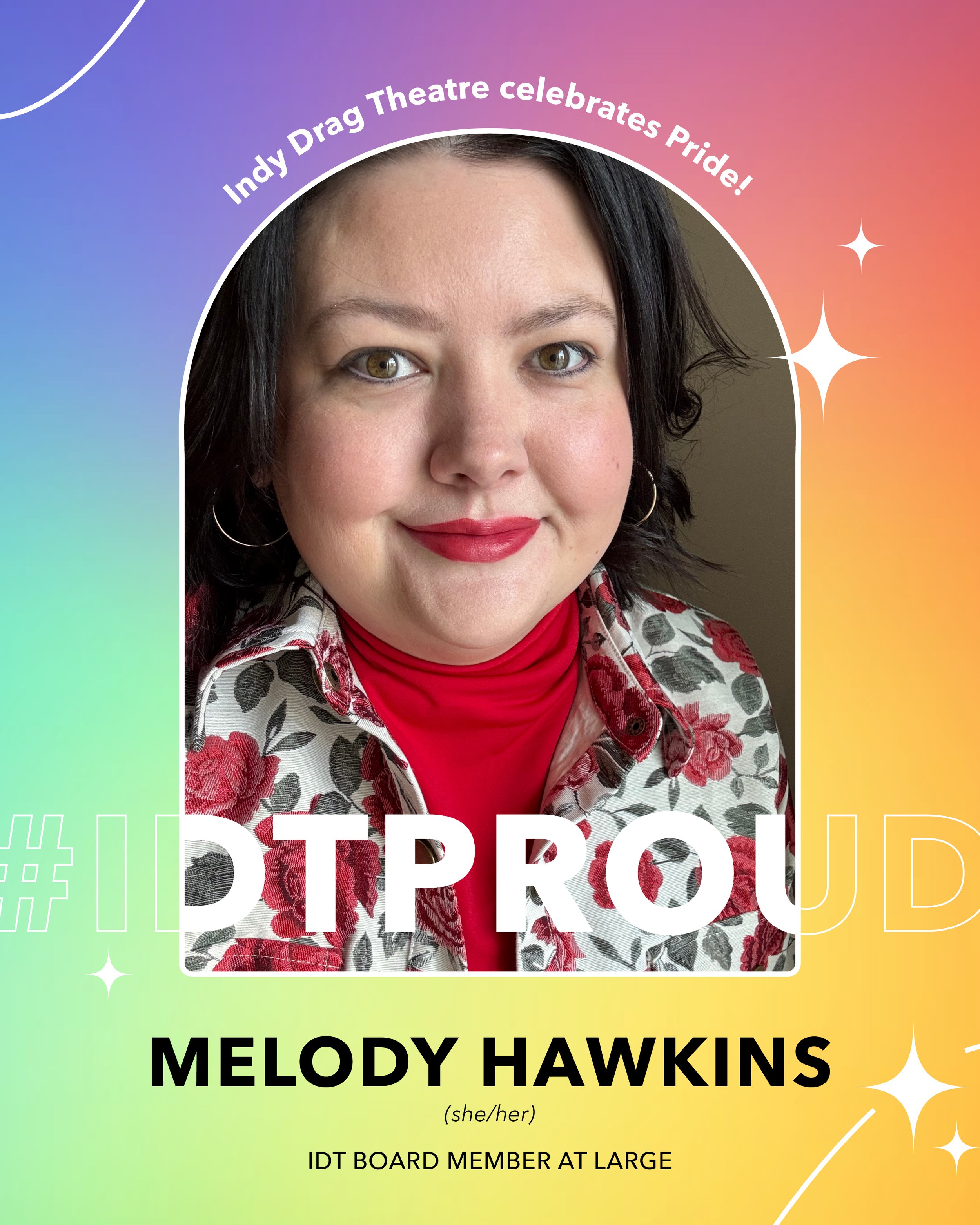 Melody Hawkins celebrates Pride!