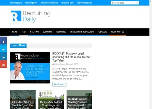RECRUITINGDAILY PODCAST: JOE MACRAE ON THE GLOBAL WAR FOR TOP TALENT