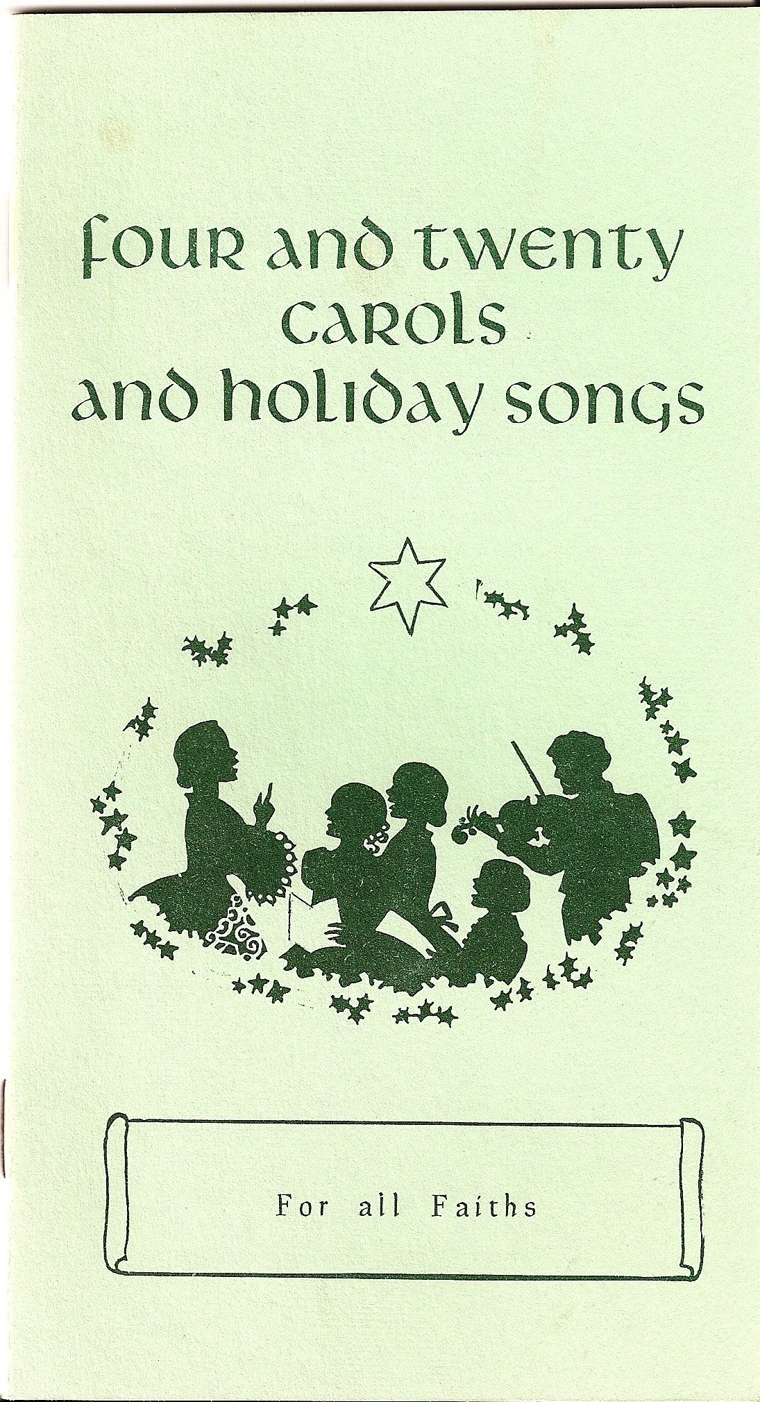 Four and Twenty Carols and Holiday Songs