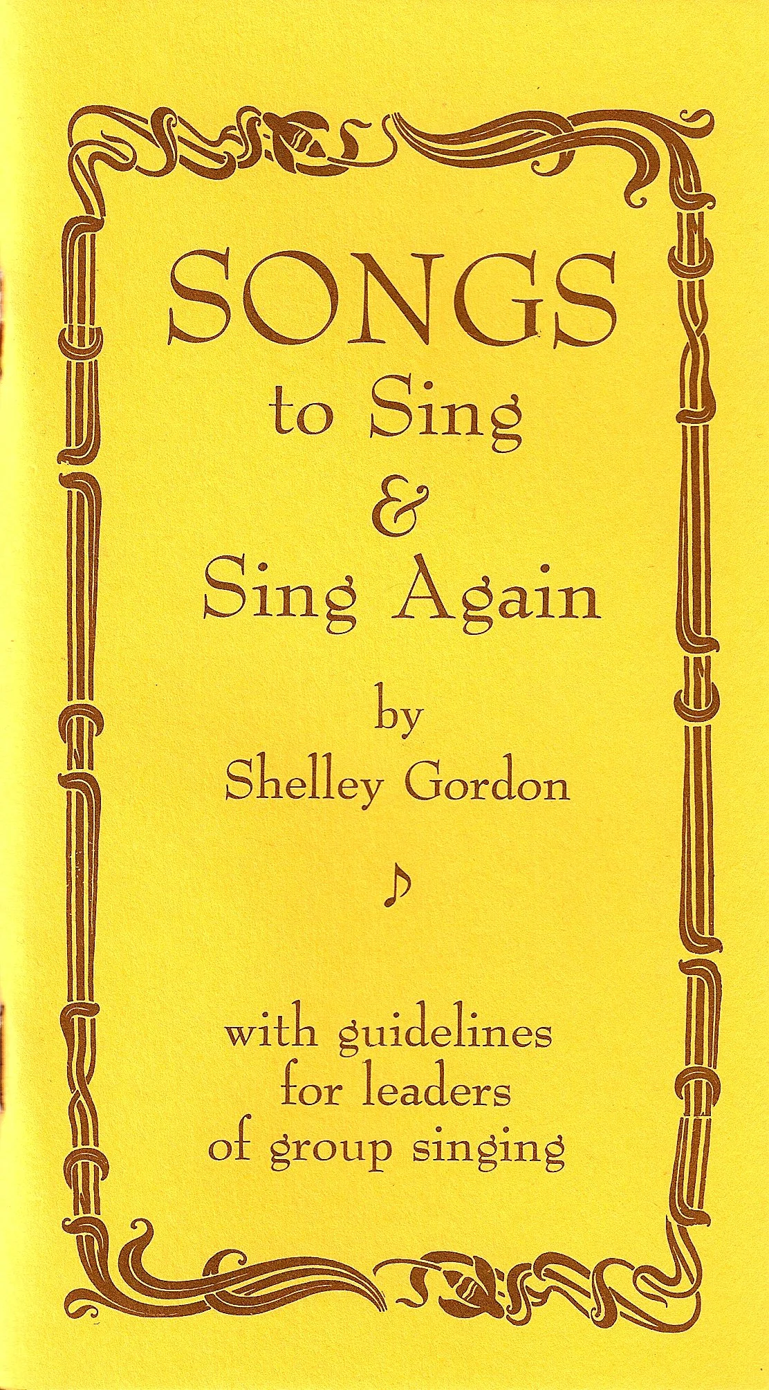 Songs to Sing & Sing Again