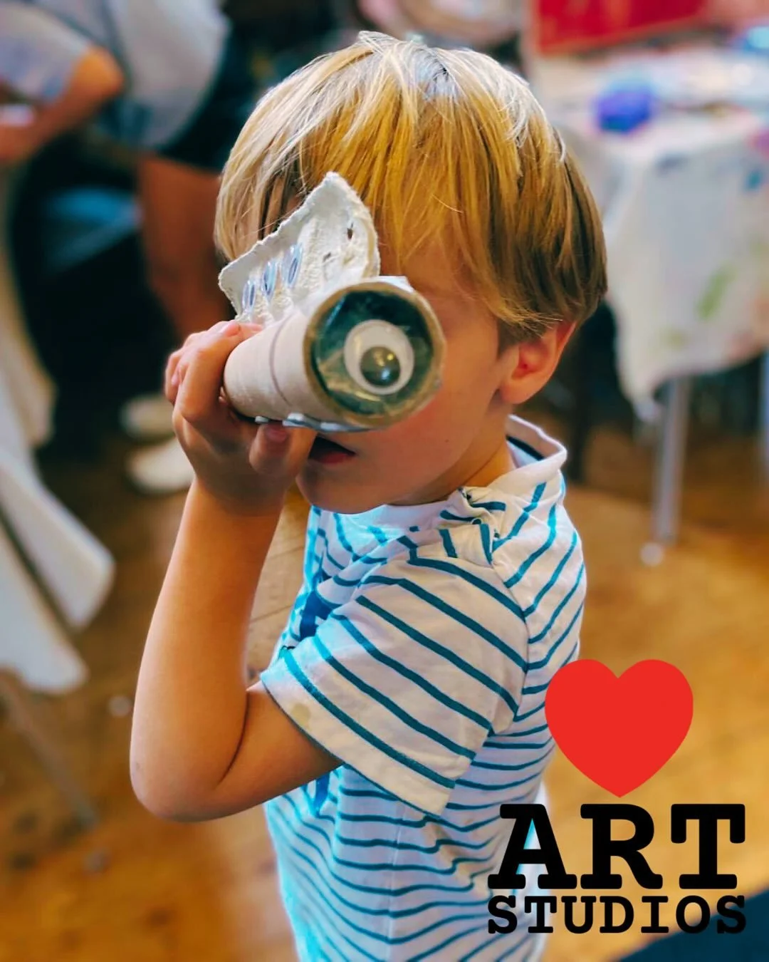 Our children&rsquo;s clubs stand out for more reasons than one 🥳✨

Children are have free use of all of our materials - and there&rsquo;s soooooo many to choose from!

We believe that art should be a safe space to create freely, with no limits. Lett