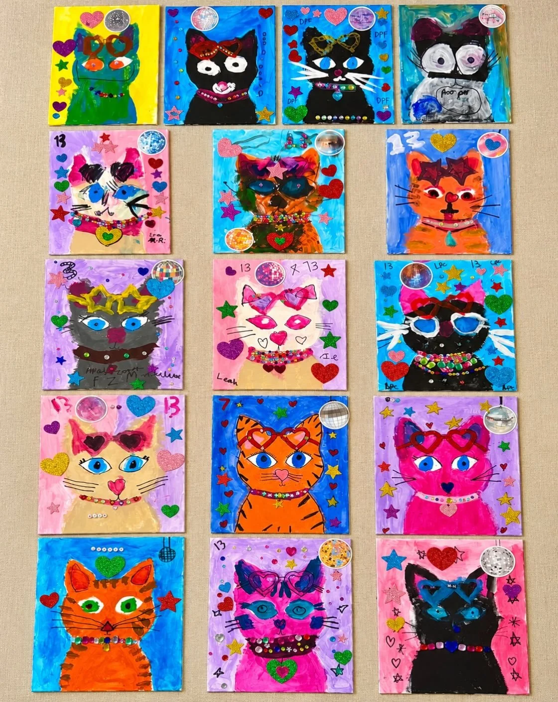 🐱🪩 Taylor Swift inspired cat painting party fun! 🩷🎨

We had such a fabulous time on Saturday celebrating Isabella&rsquo;s birthday with a creative cat painting party full of sparkle, colour and personality!

Our brilliant team, Saffron &amp; Neen