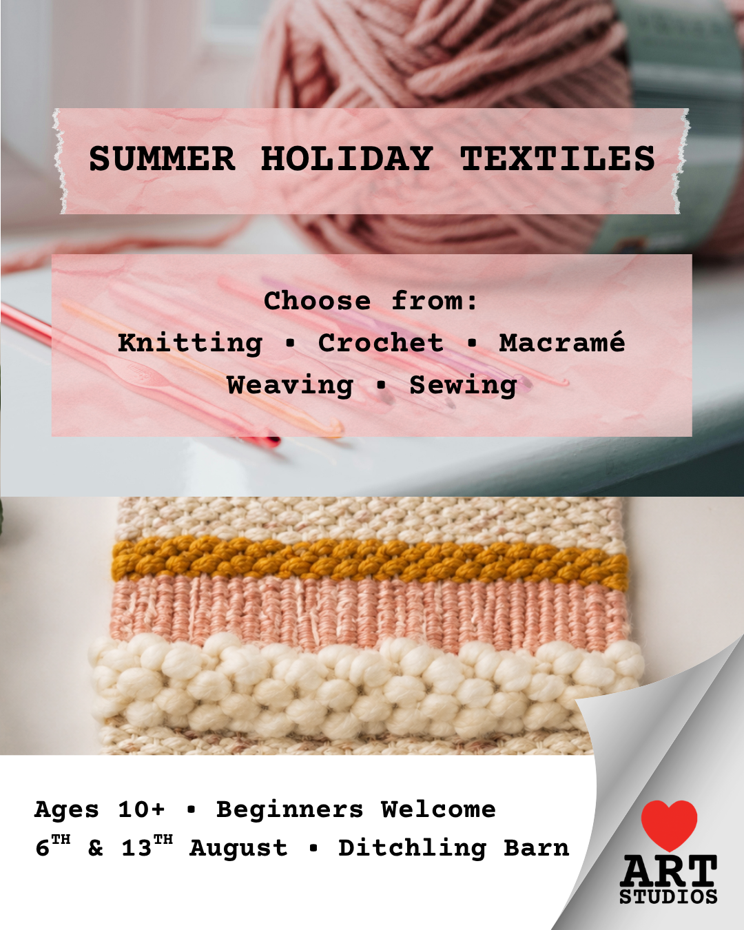 Summer Holiday Textiles - Ditchling Barn