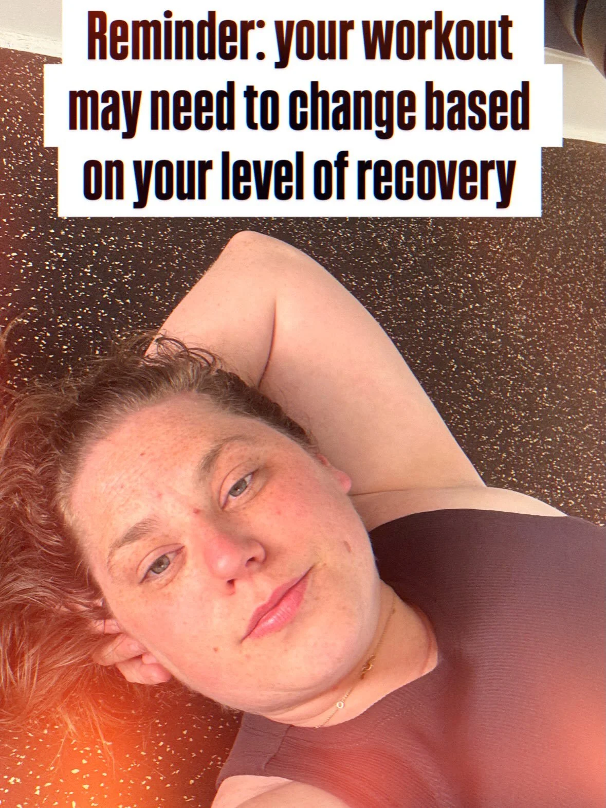 Suffering recovery 🟰 workout adjustment! 

If you are chronically underfed, under slept, dealing with too much stress or not giving your body enough physically rest, your workouts won&rsquo;t be very beneficial and you&rsquo;re much more likely to i