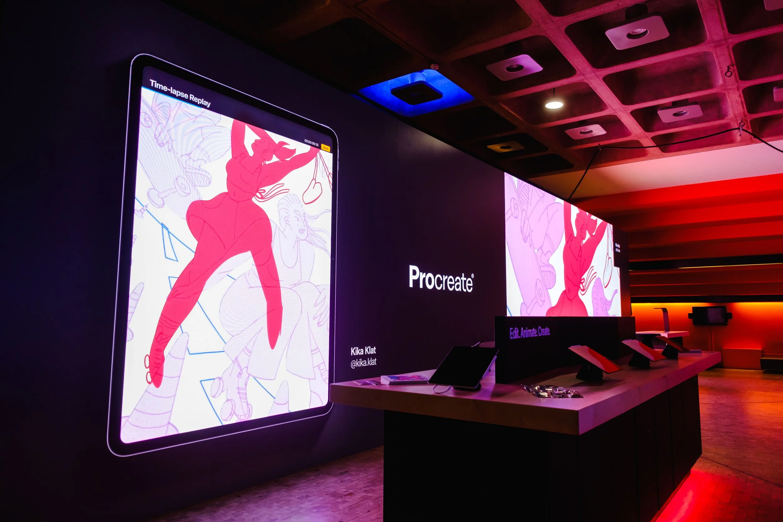 Live event activation production