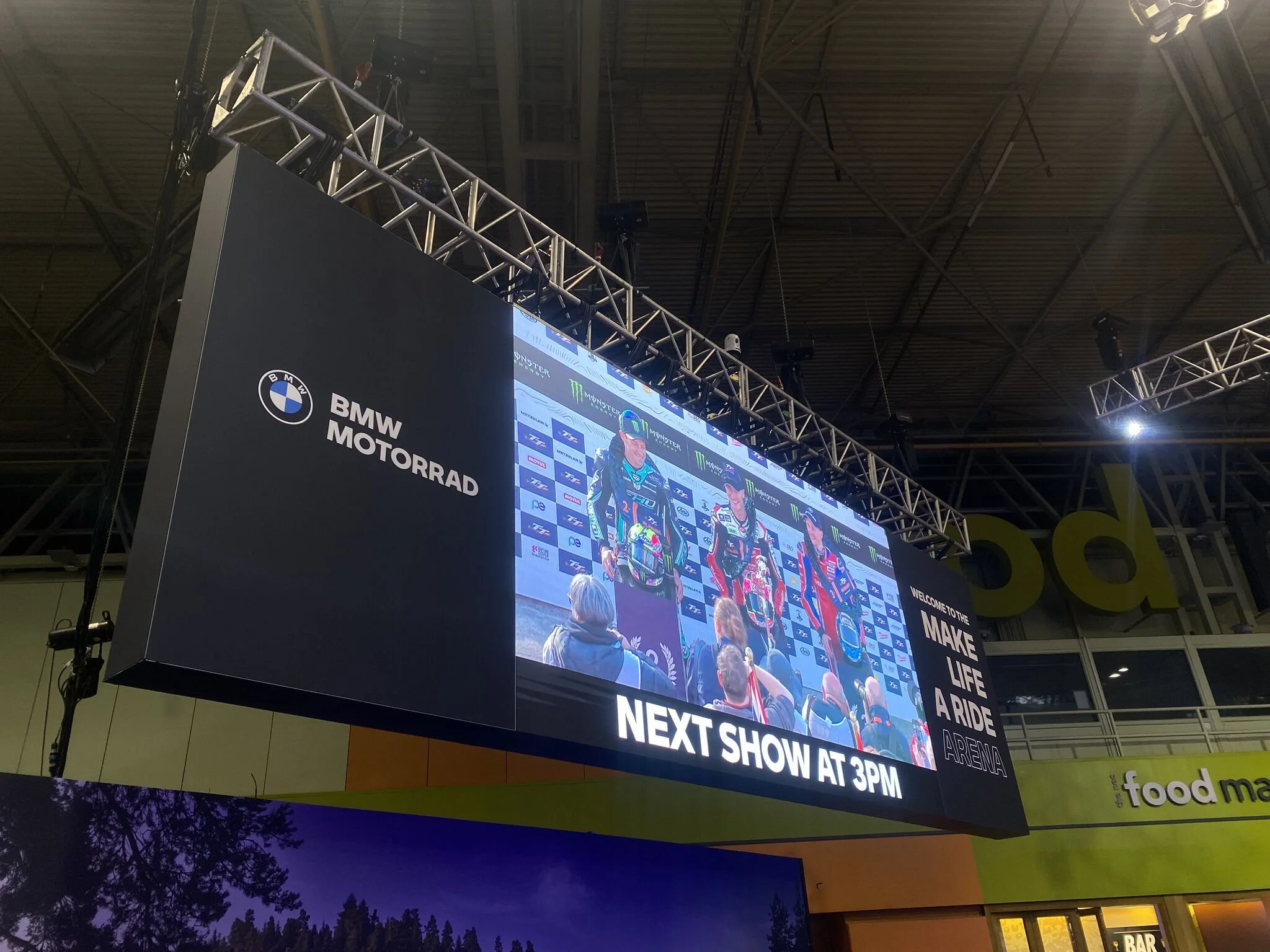 BMW Motorbike exhibition NEC