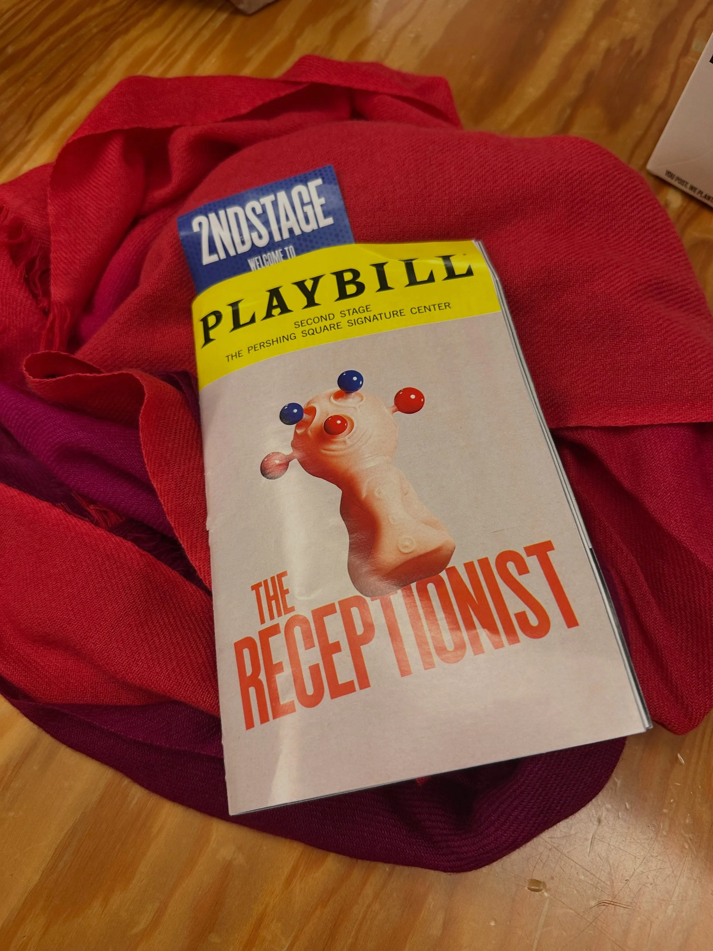 Quick trip to NYC to see the incredible Katie Finneran in @2stnyc Second Stage Theater&rsquo;s The Receptionist.
As the reviews say, Katie is a comedic genius.
So fun to be there with Katie&lsquo;s parents and aunt and to hang with her beautiful fami