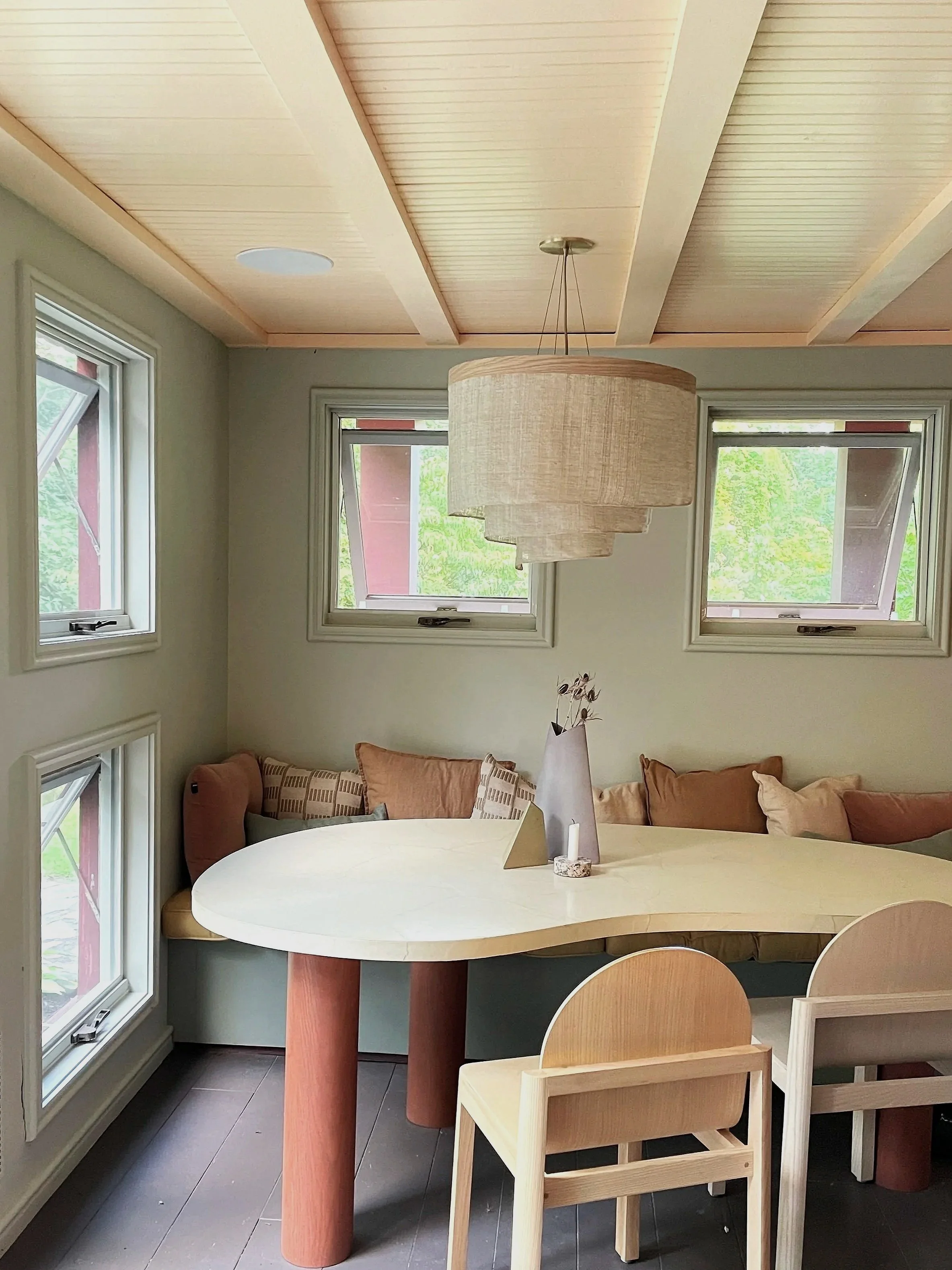 Ladies & Gentlemen Studio — Contemporary lighting wrapped in muga and kurimayu, two wild silks too irregular for anything but human hands · 2025