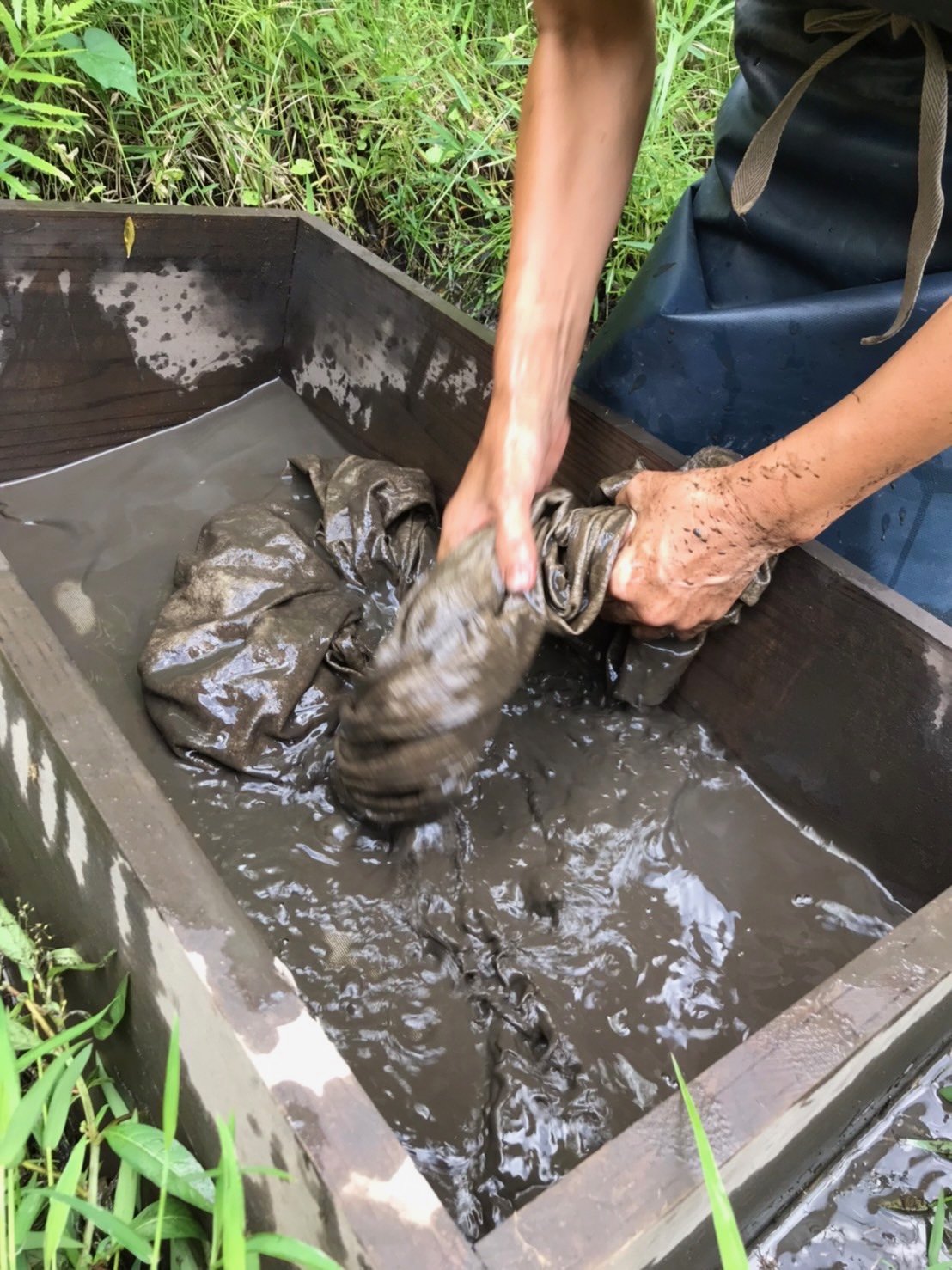 Hemp - Mud Dye Process