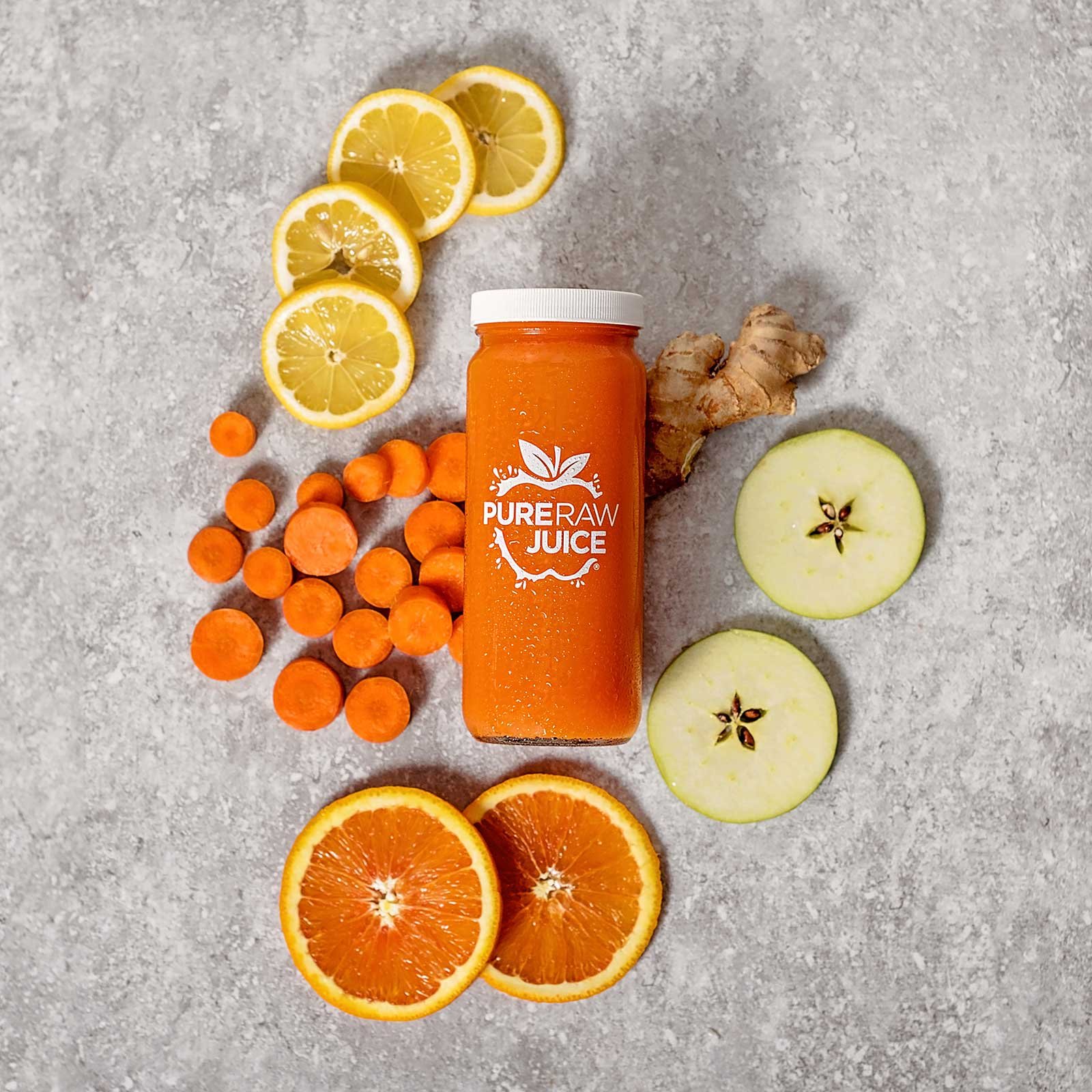 Orange Glow — Pure Raw Juice