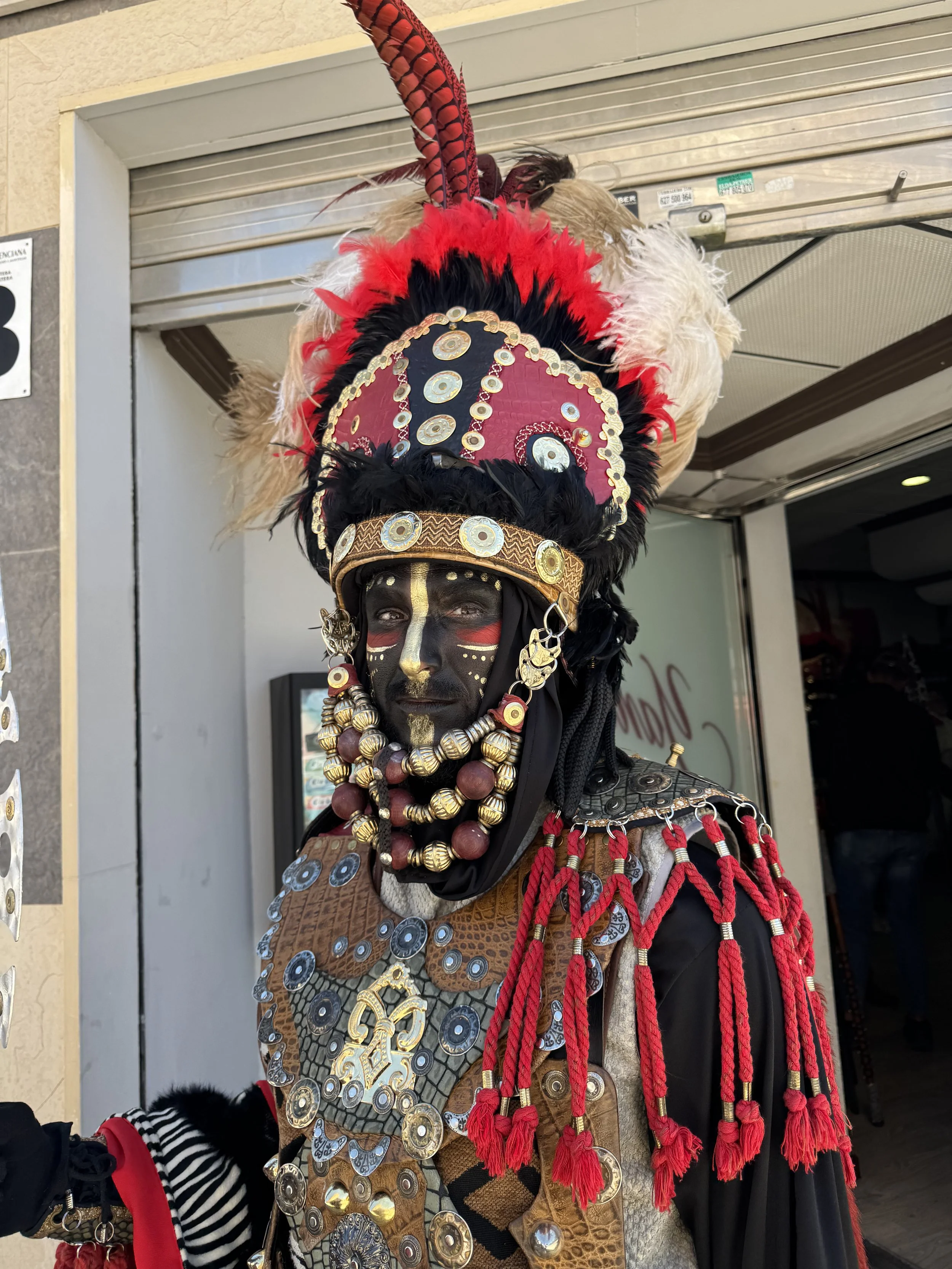 Maquillaje de moros y cristianos - Alicante - Petrer