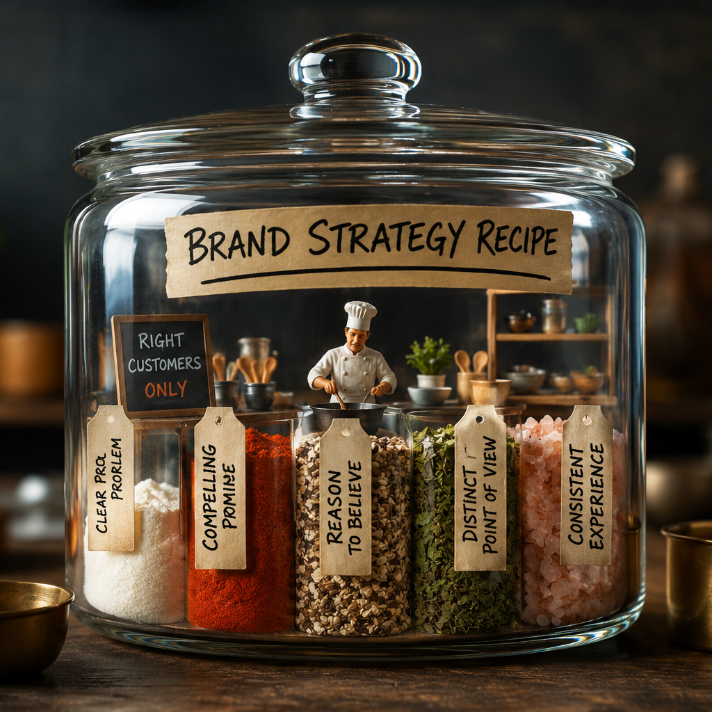 The Brand Strategy Recipe That Makes The Right Customers Choose You