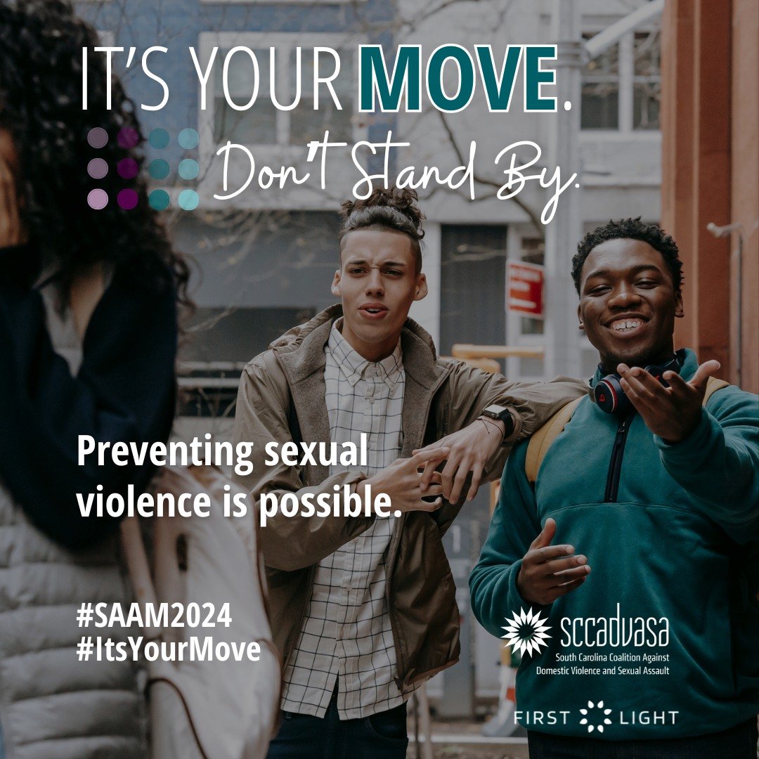 Catcalling, sexist jokes, and vulgar gestures may seem harmless, but they contribute to the same way of thinking that fuels real-life violence. #DontStandBy when you see behaviors that encourage sexual violence. When you hear this type of talk, make 