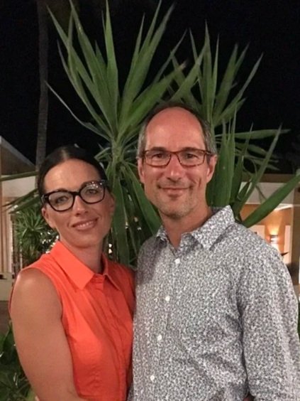 Dr. Tim, and Nancy Riegel