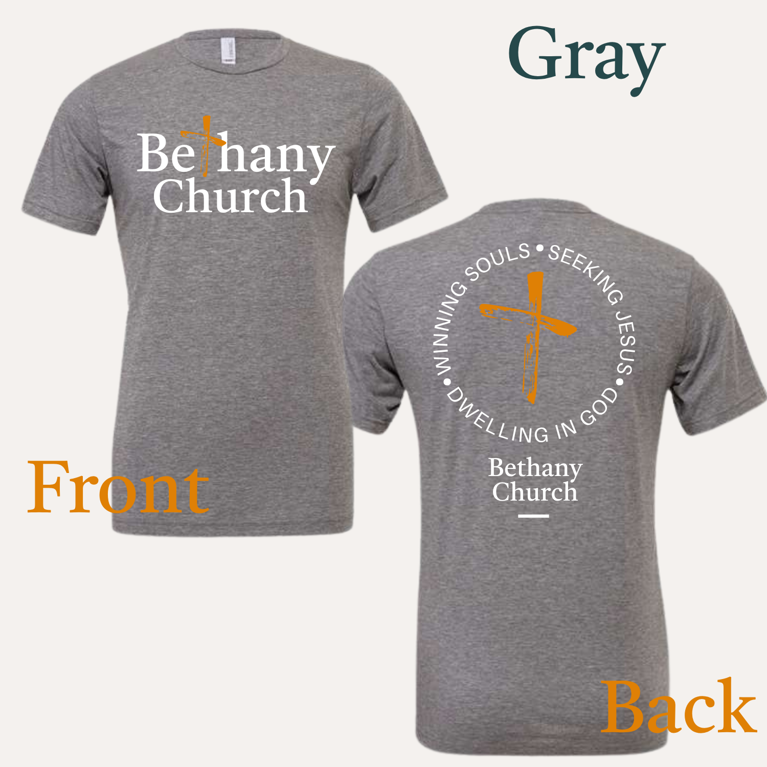 Gray Bethany Church T-Shirt
