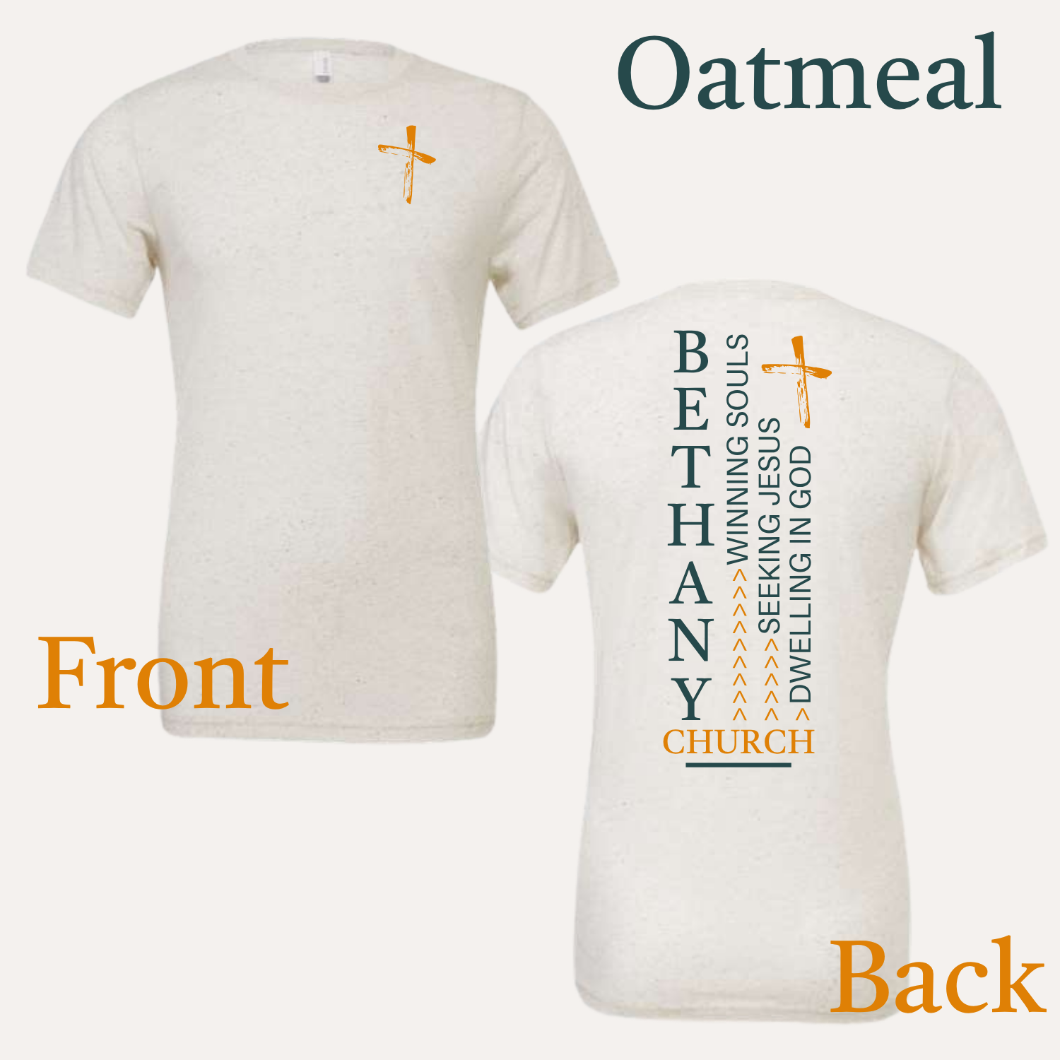 Oatmeal Bethany Church T-Shirt