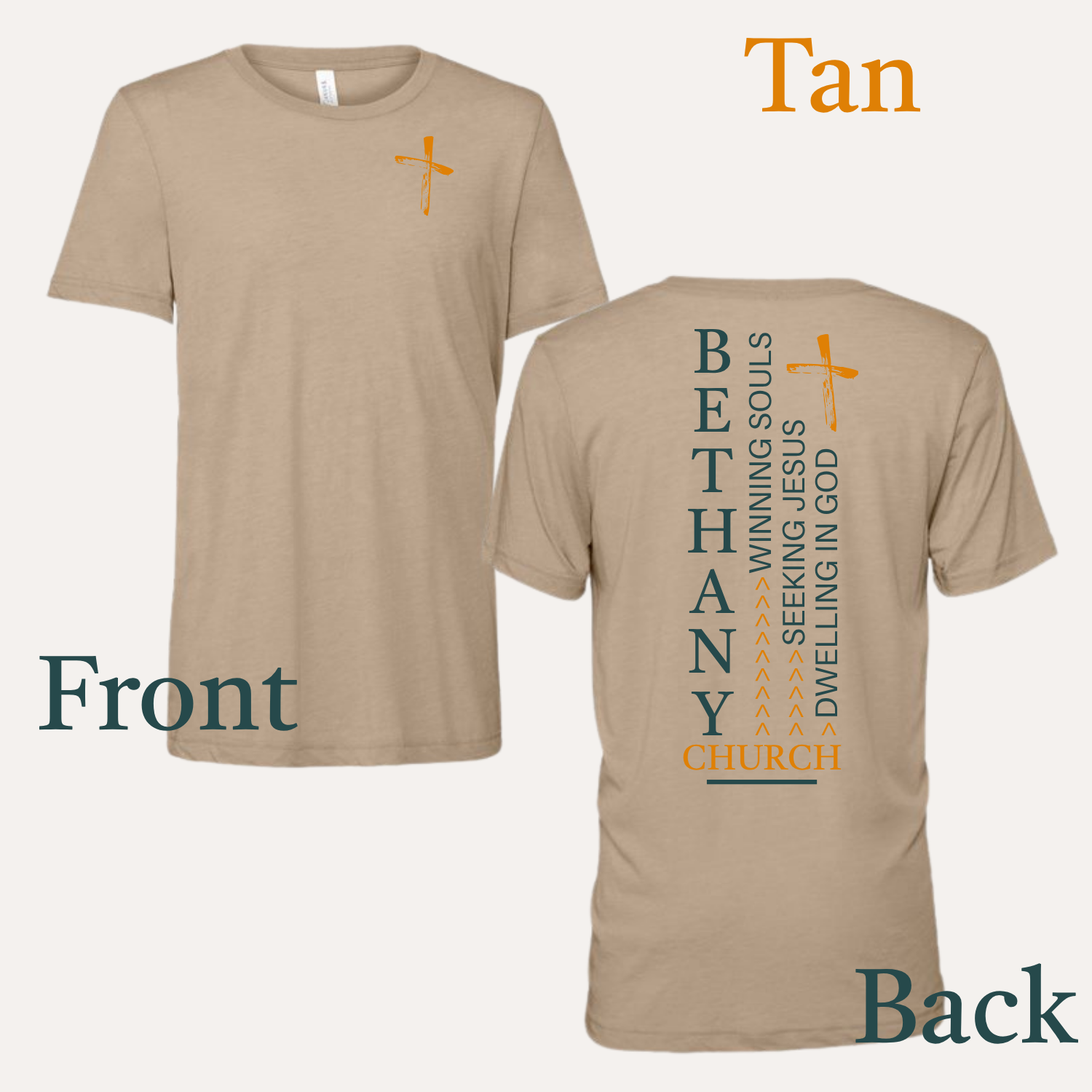 Tan Bethany Church T-Shirt
