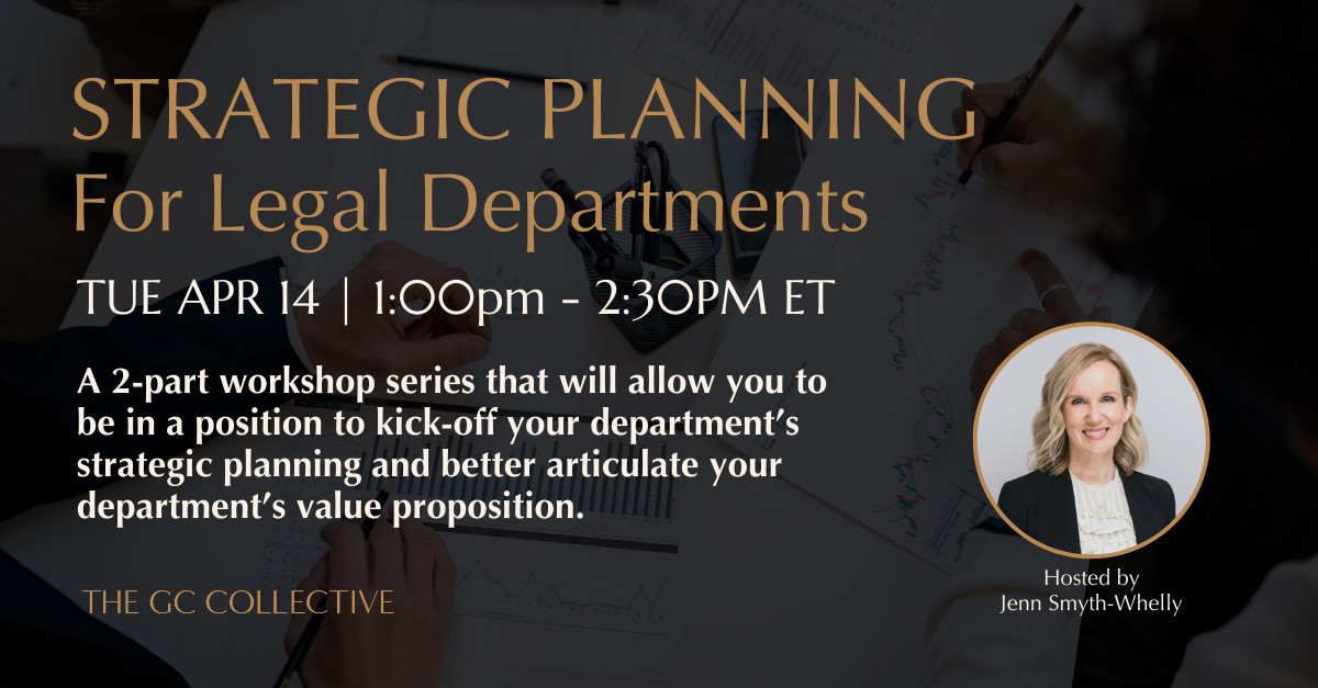 Strategic Planning for Legal Departments