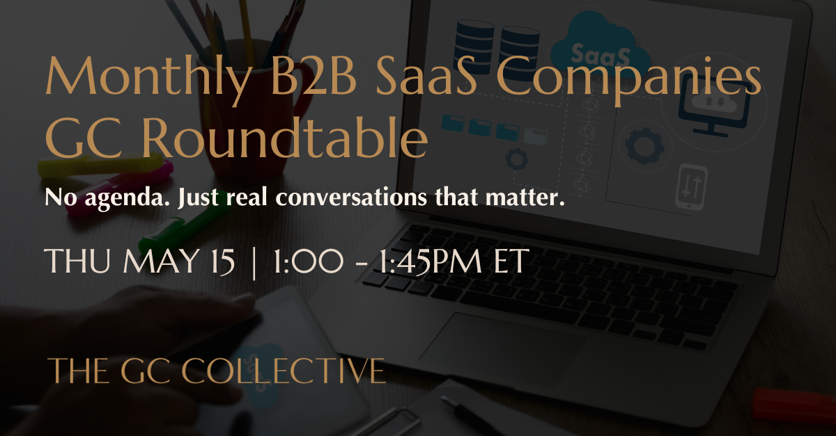 Table ronde des entreprises B2B SaaS GC