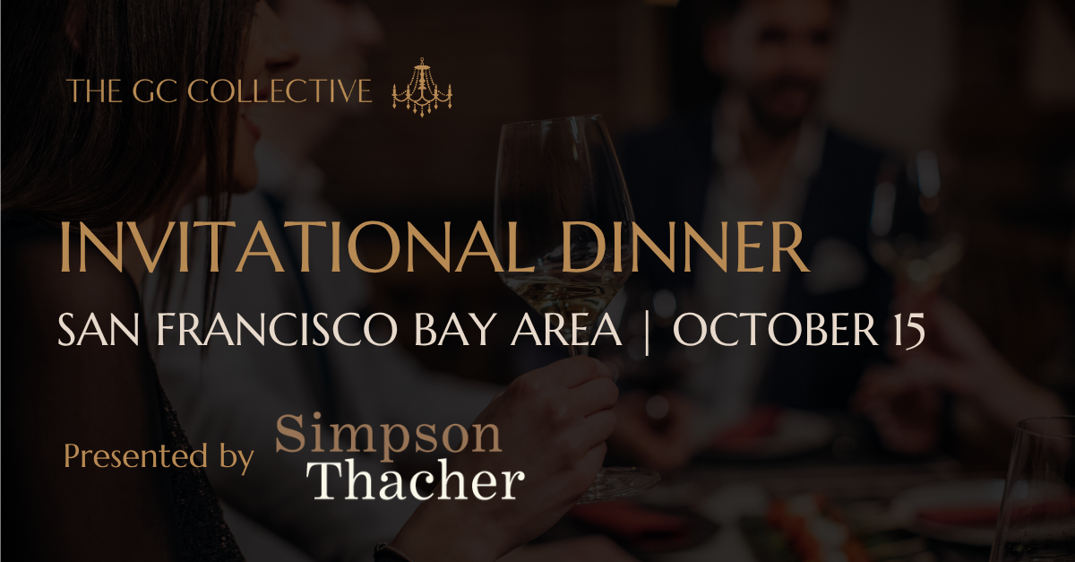 Bay Area Invitational Dinner