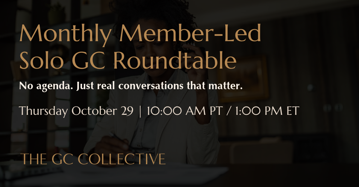 Solo GC Roundtable