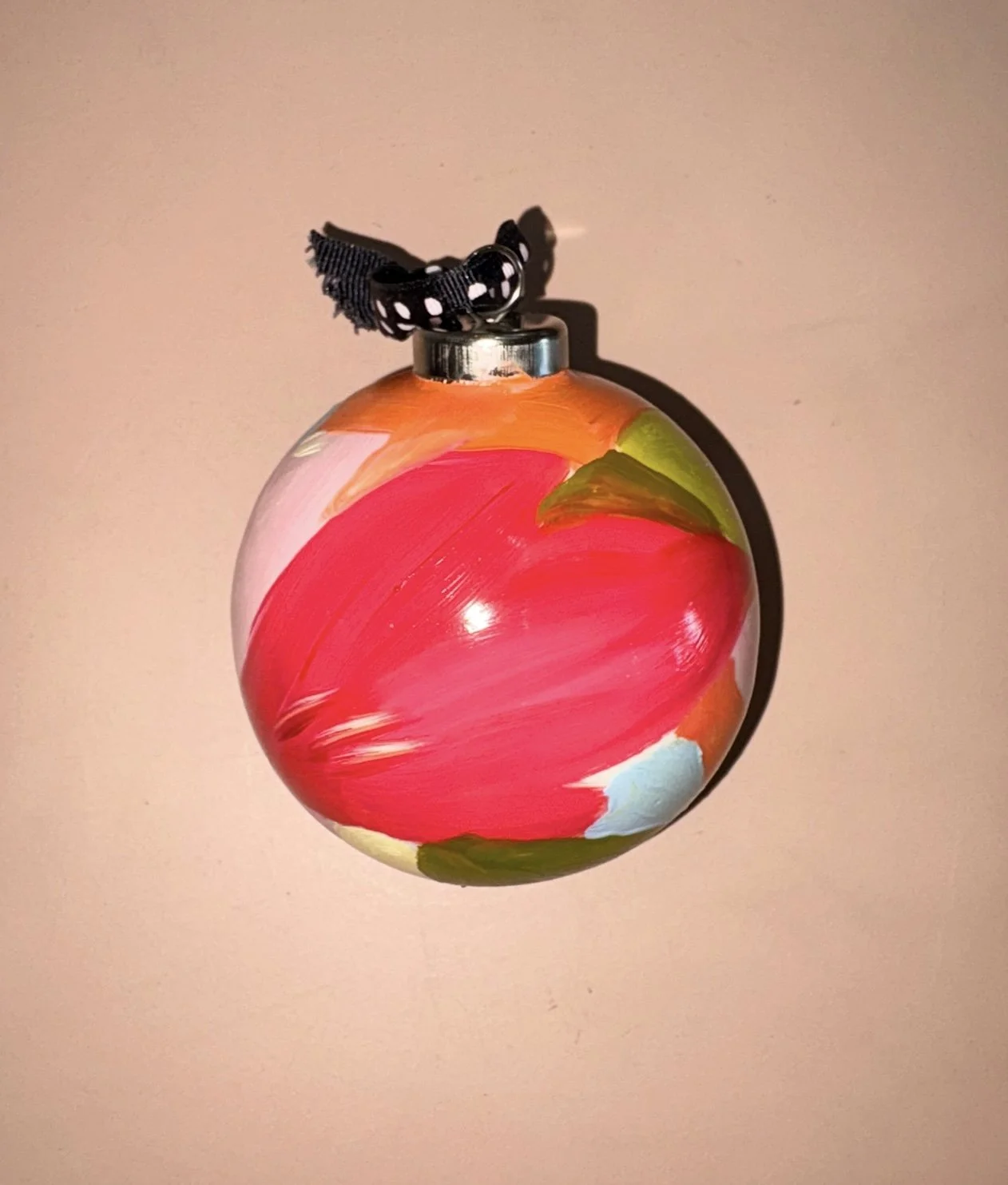 PINK FLOWER ORNAMENT