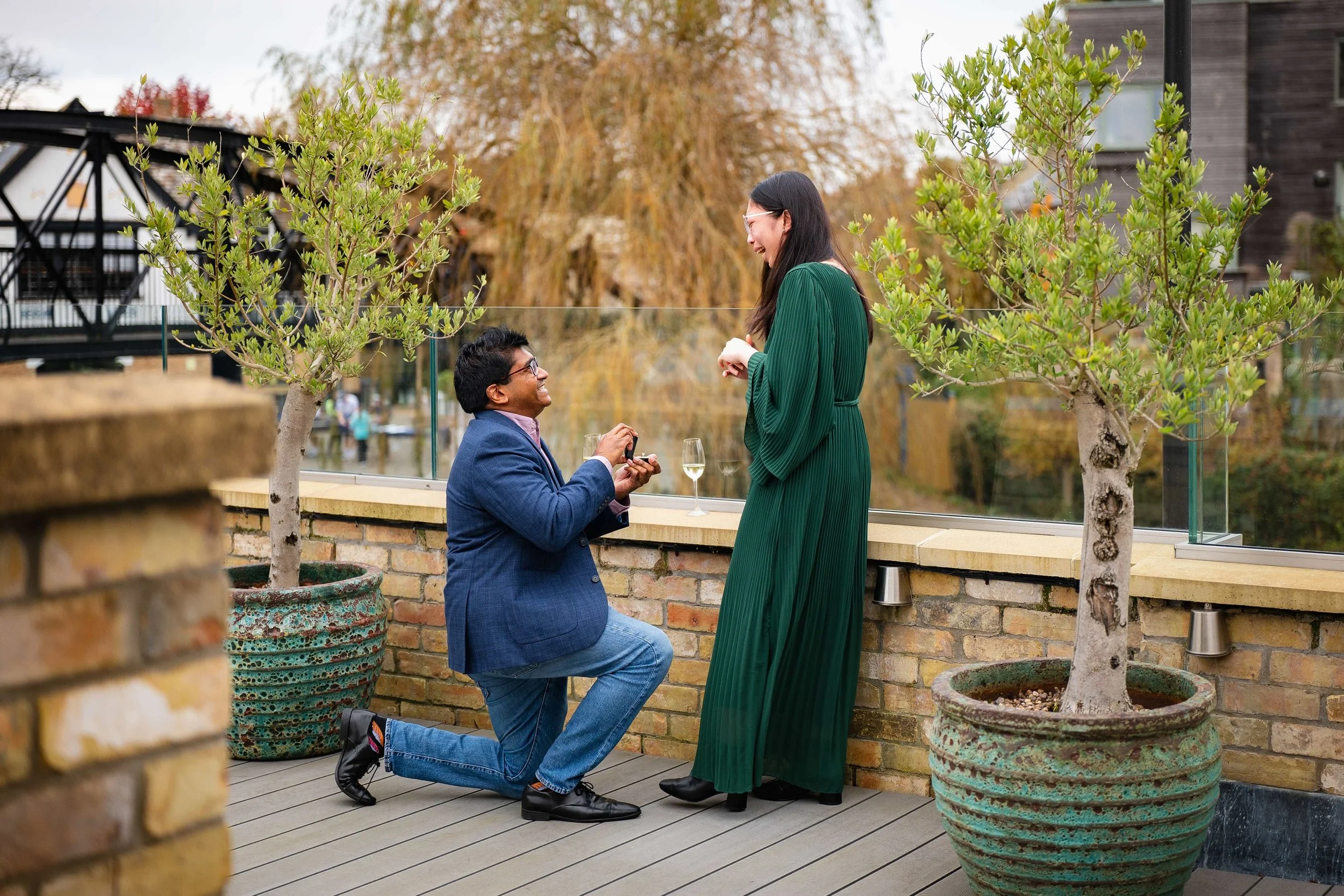 Midsummer House Proposal in Cambridge