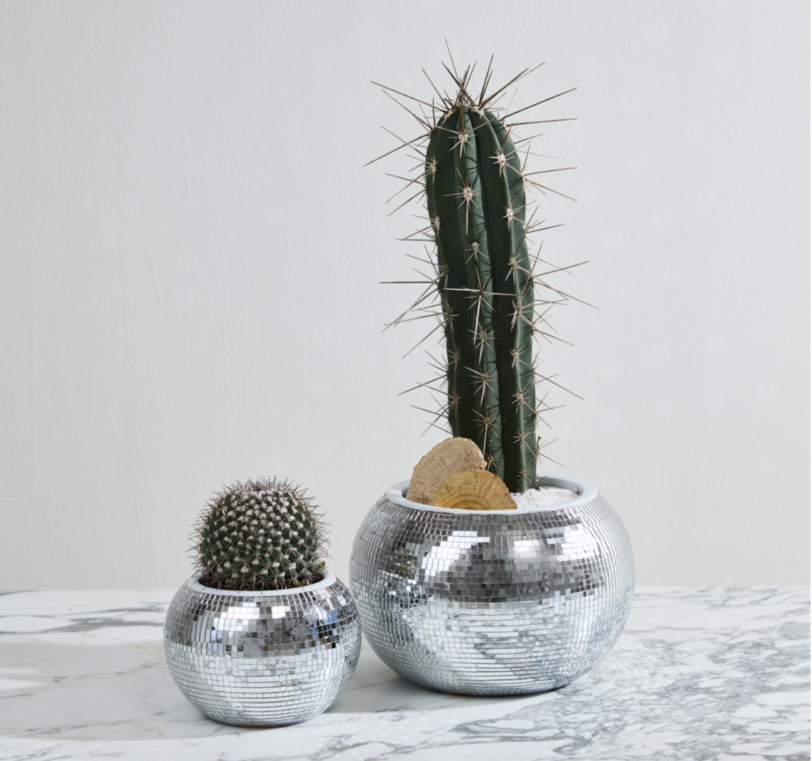 Disco Ball Planter
