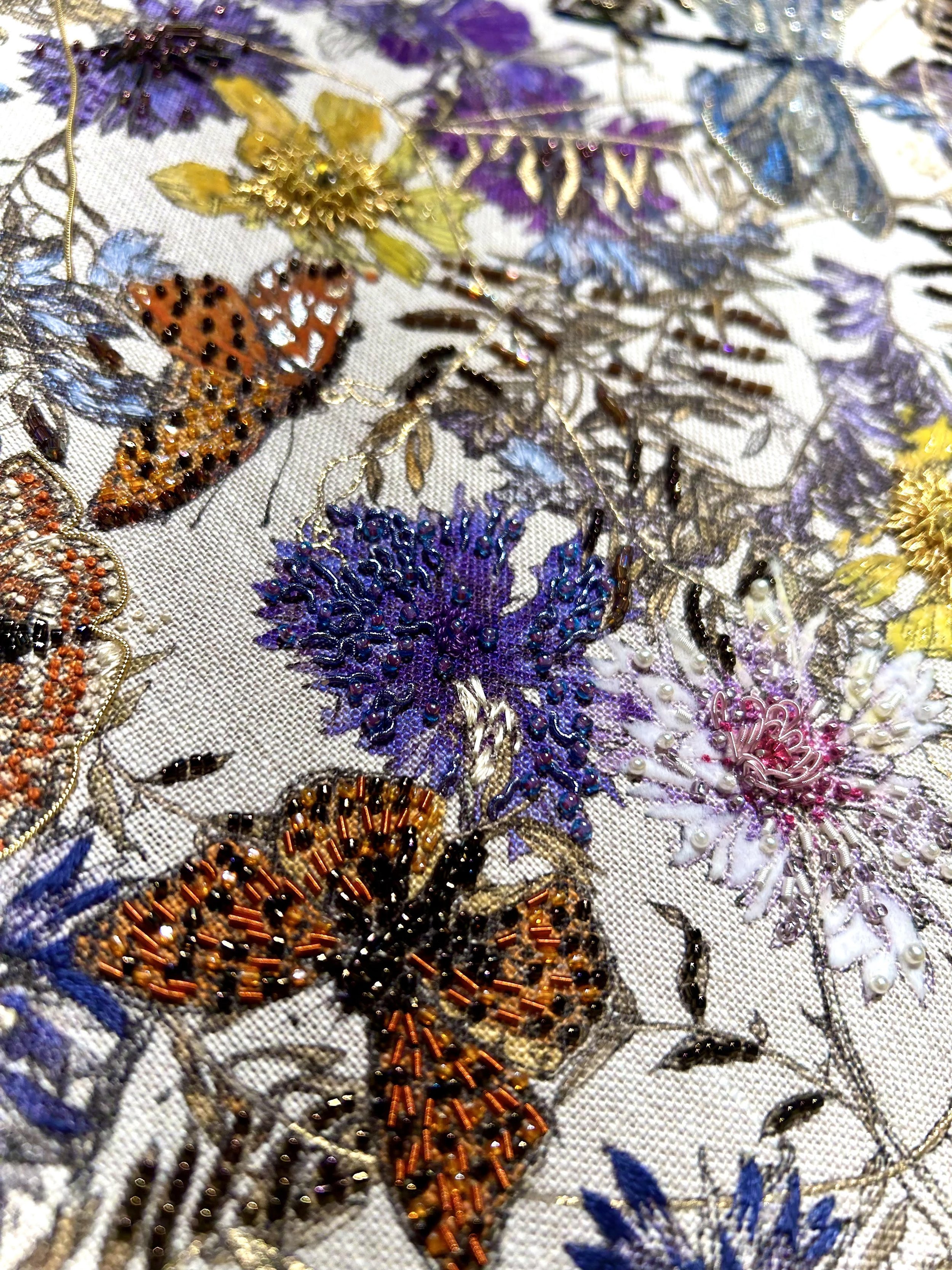 Burghley House Embroidery