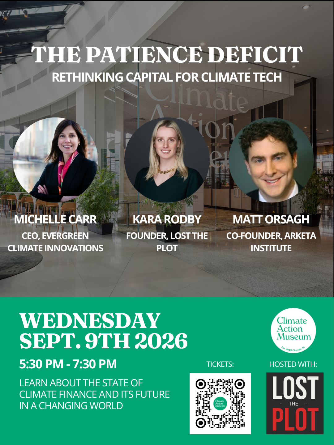 The Patience Deficit: Rethinking Capital for Climate Tech