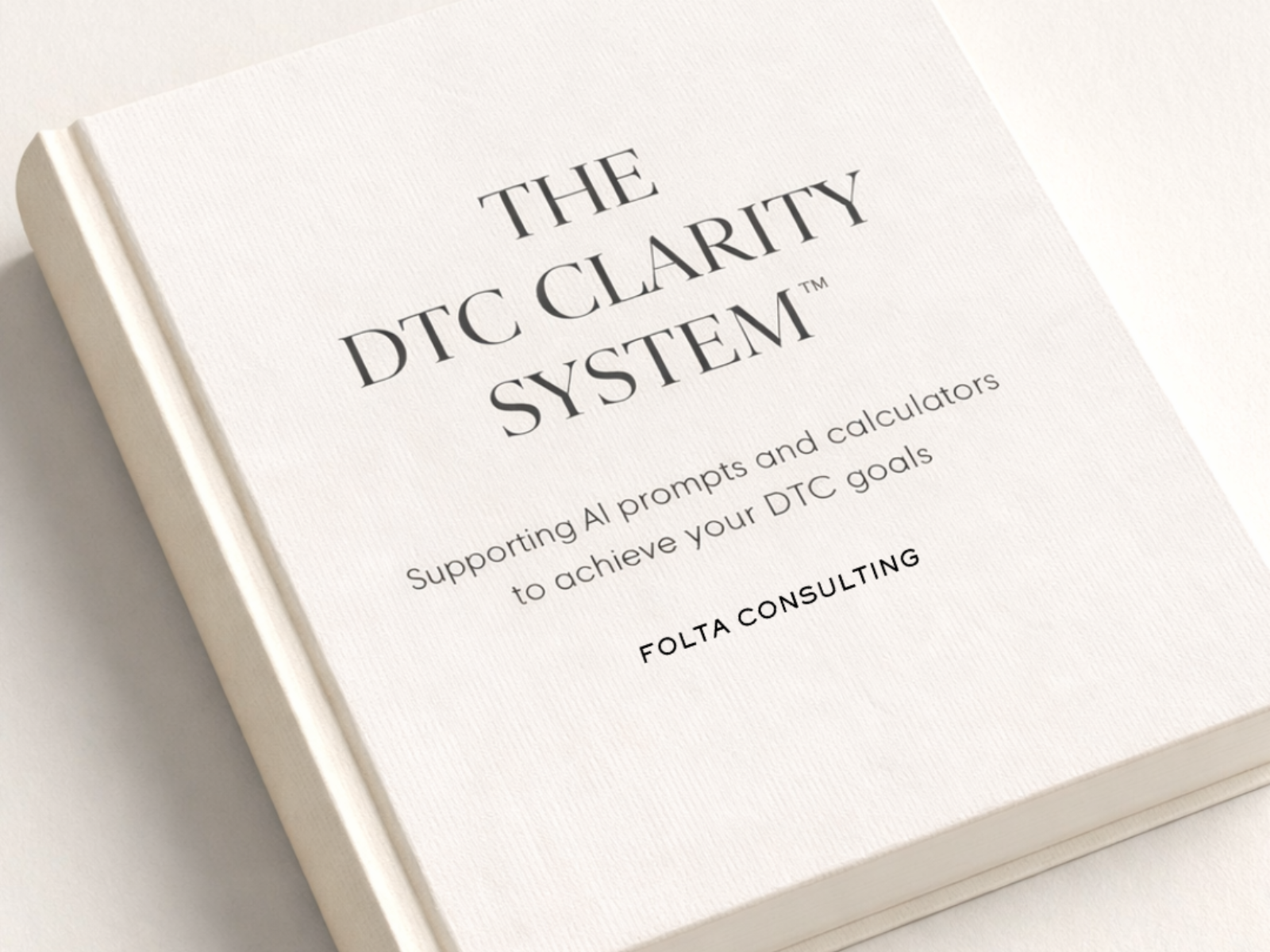 The DTC Clarity System™ | For Apparel, Fashion & Jewellery Ecom