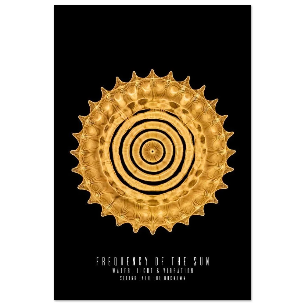 FREQUENCY  OF  THE  SUN  CYMATICS  POSTER