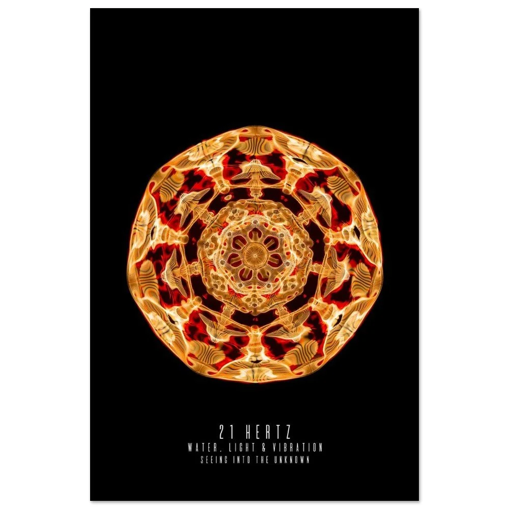 21  HERTZ  CYMATICS  POSTER