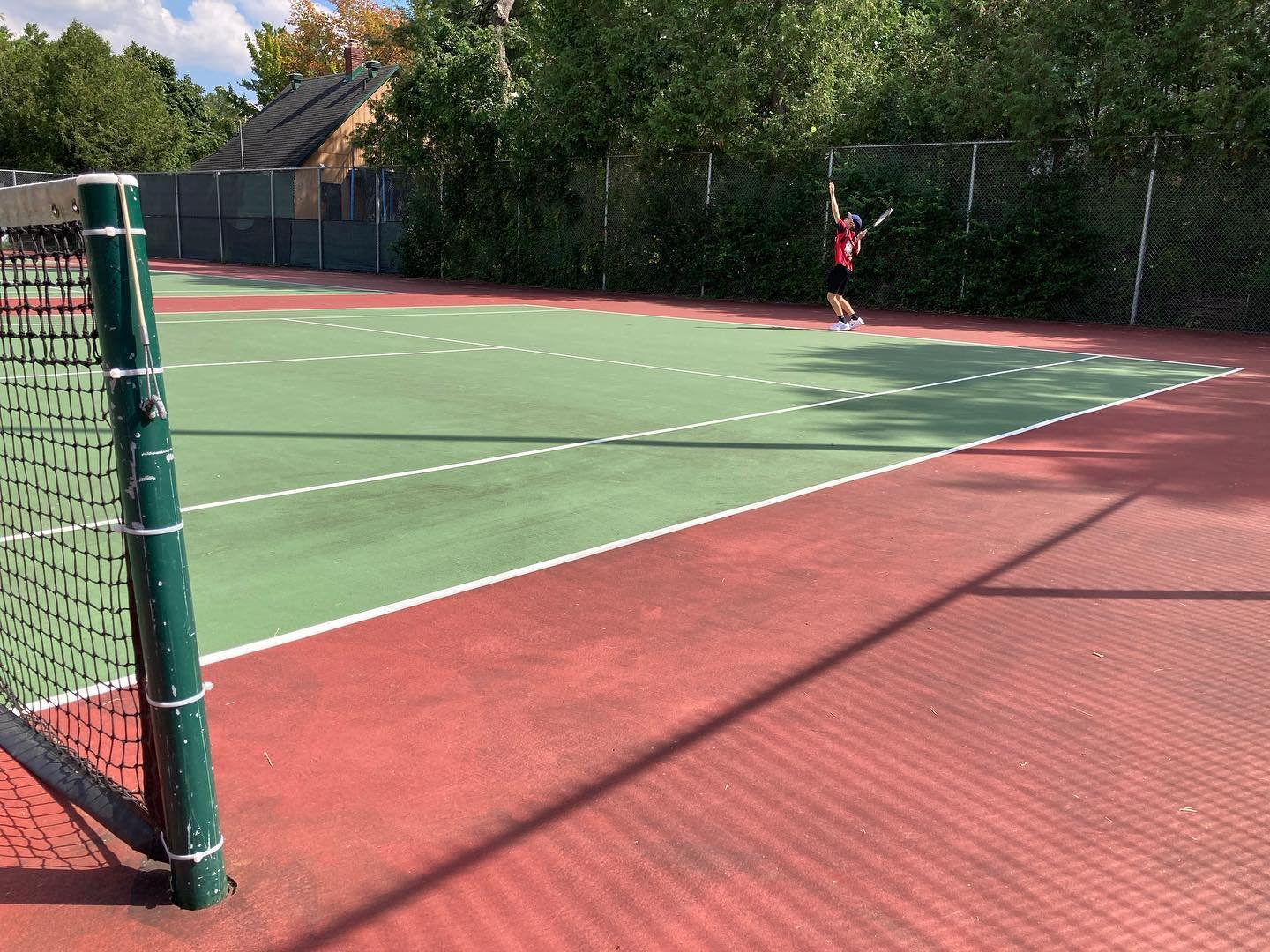 Tennis weather! Il fait beau! 🔥 👟